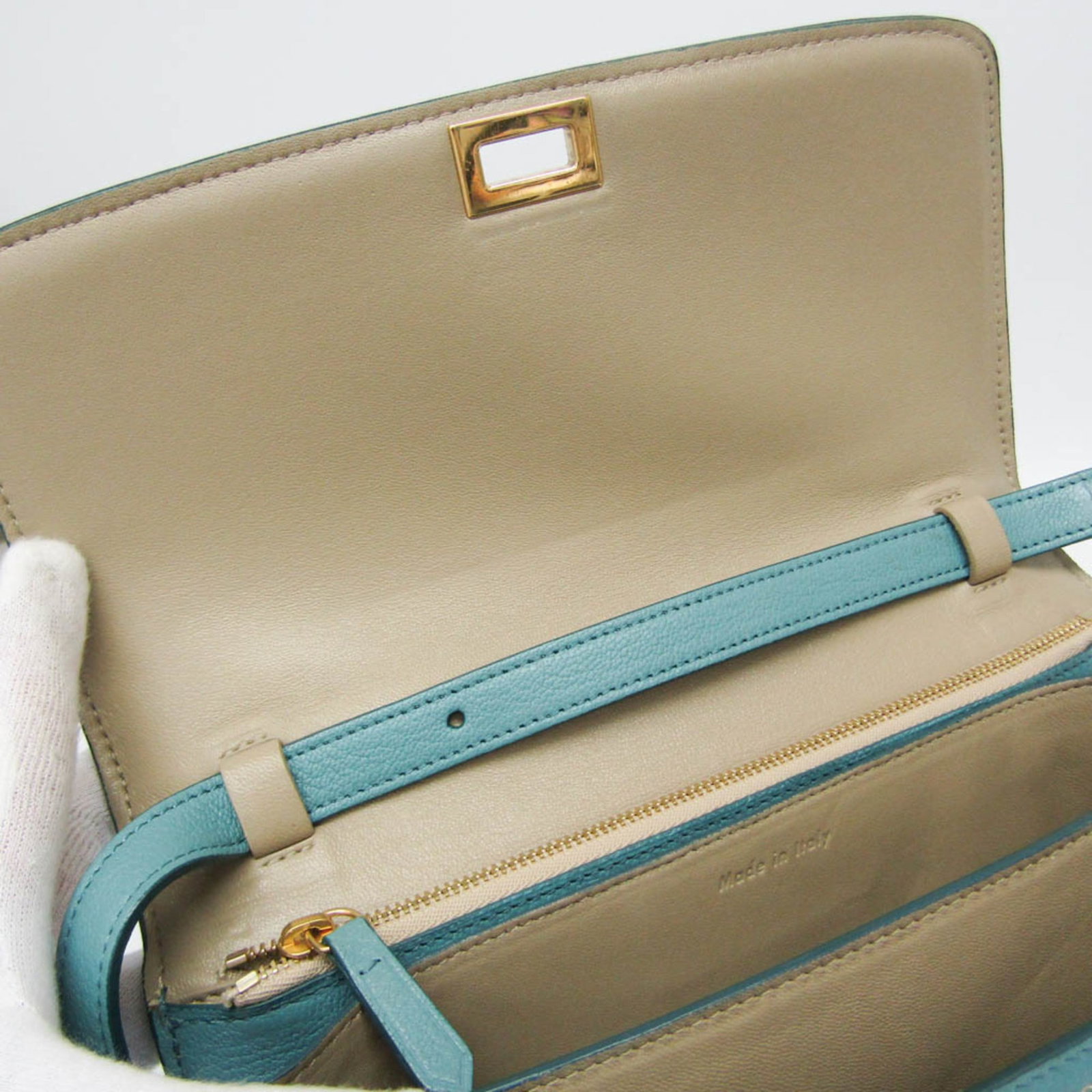 Shoulder Bag Leather Celine - 12