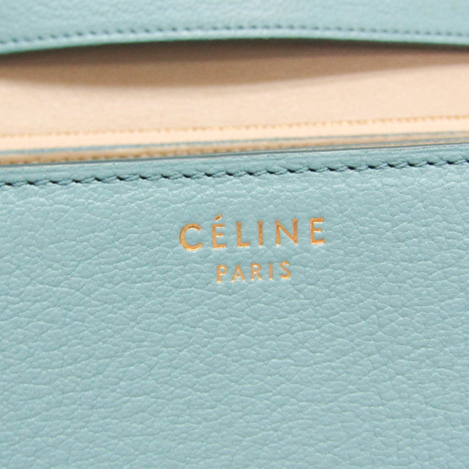 Shoulder Bag Leather Celine - 15
