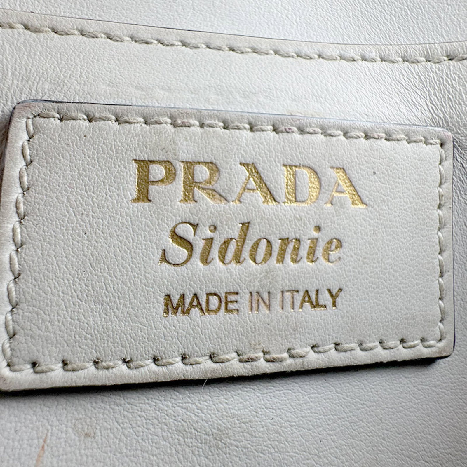 Shoulder Bag Leather Prada - 12