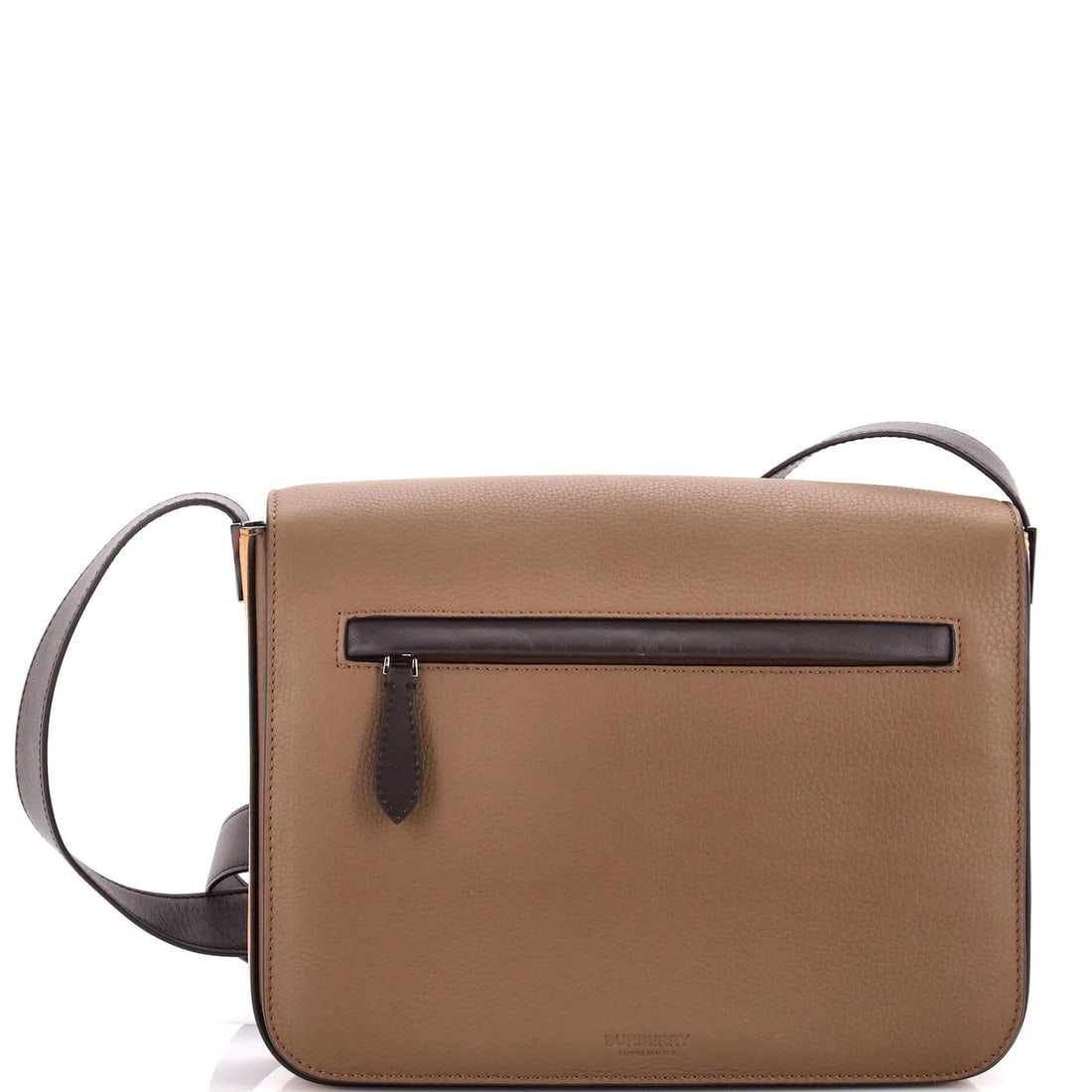 Burberry Olympia Messenger Leather Small Bag: Burberry Olympia Messenger Leather Small Bag Small Brown Leather Olympia Messenger Bag with Silver Hardware. This classic messenger bag features a timeless design with a brown leather exterior and
