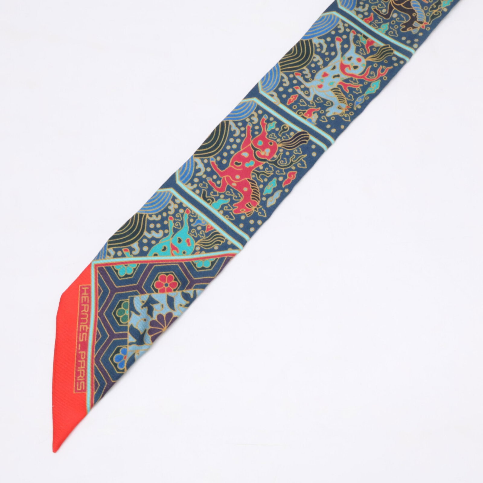 Silk Hermes Scarf - 2