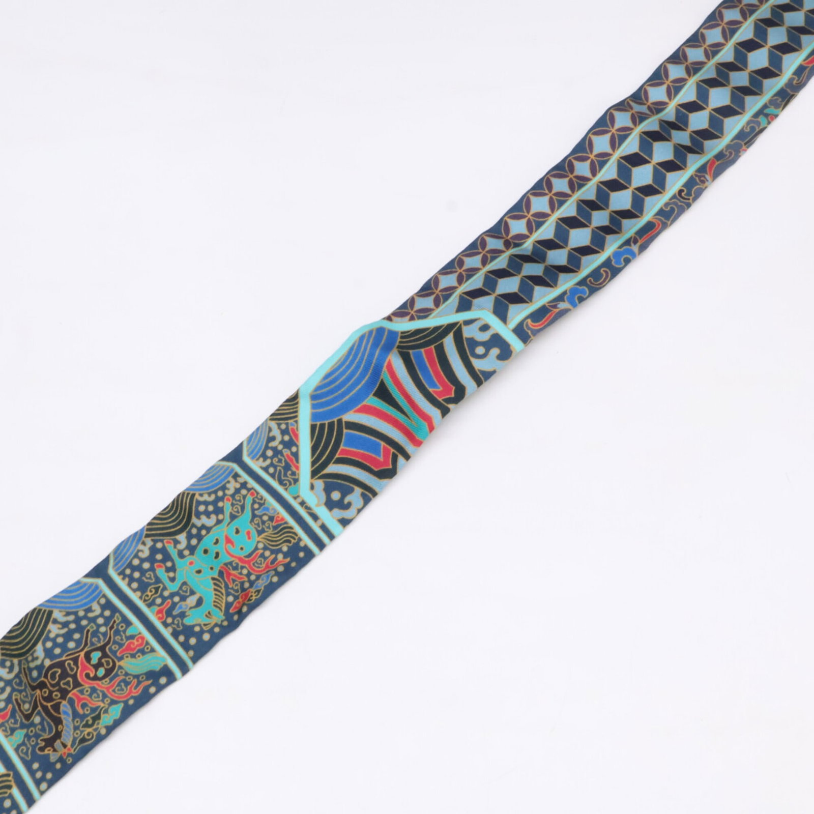 Silk Hermes Scarf - 3