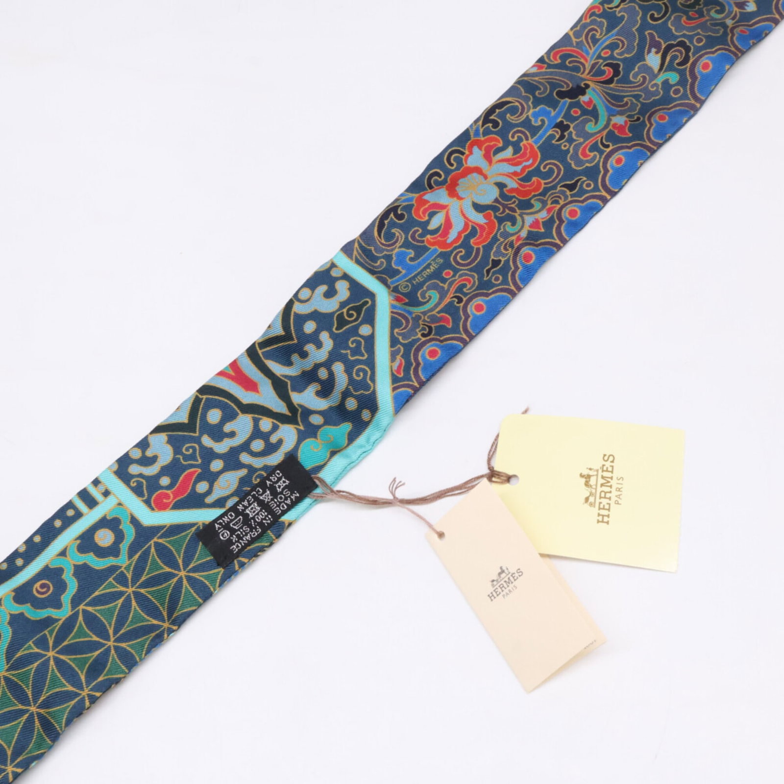 Silk Hermes Scarf - 6