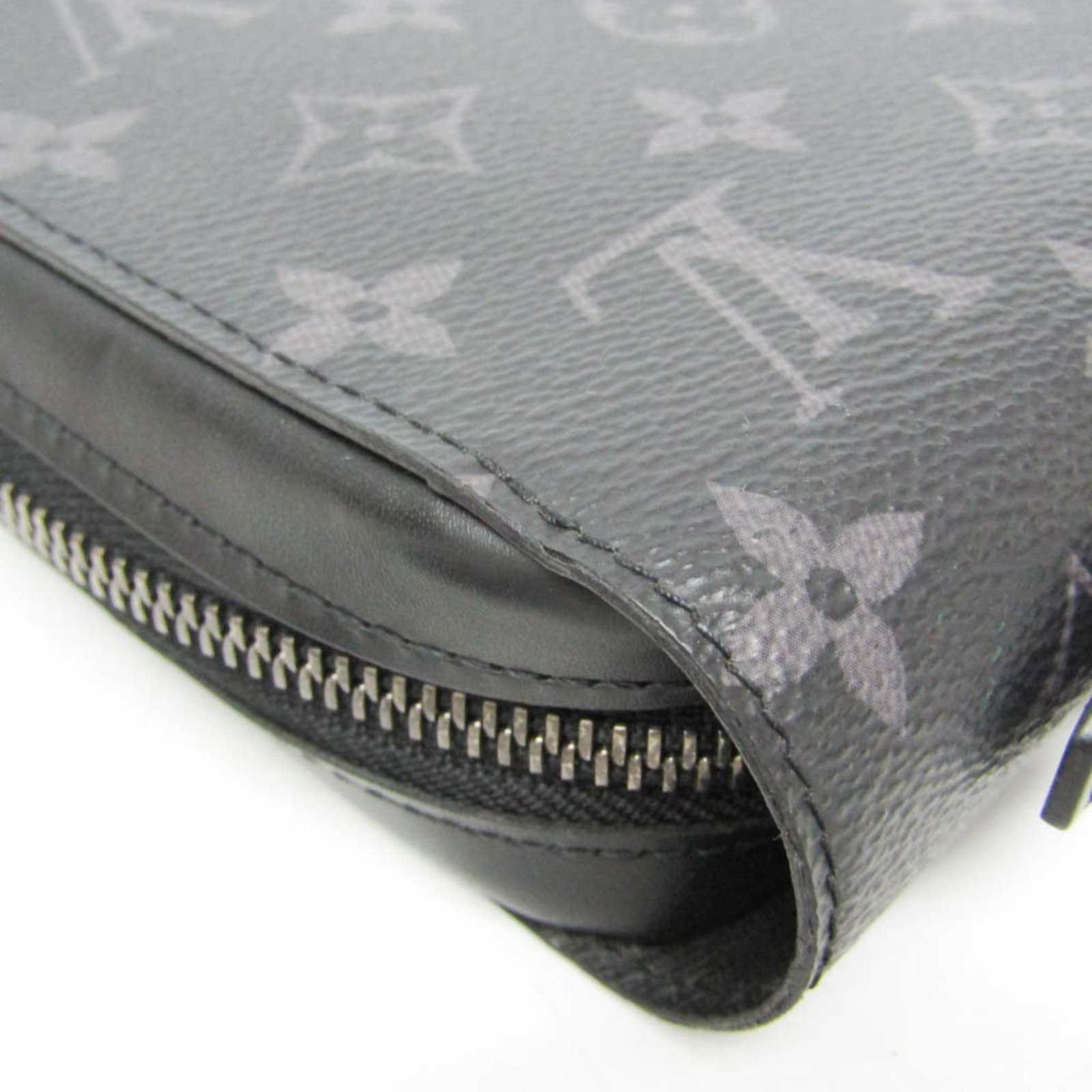 Monogram Eclipse Vuitton Bi Fold Long Wallet - 6