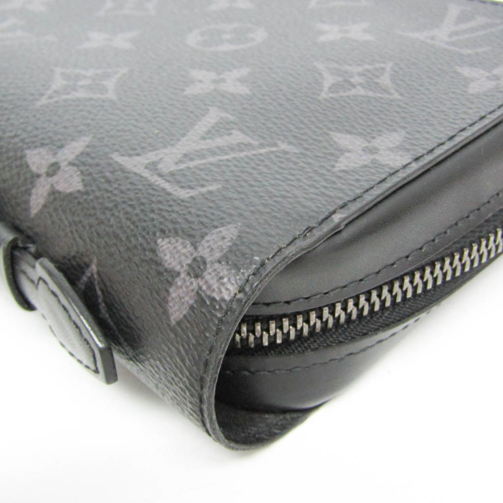 Monogram Eclipse Vuitton Bi Fold Long Wallet - 7