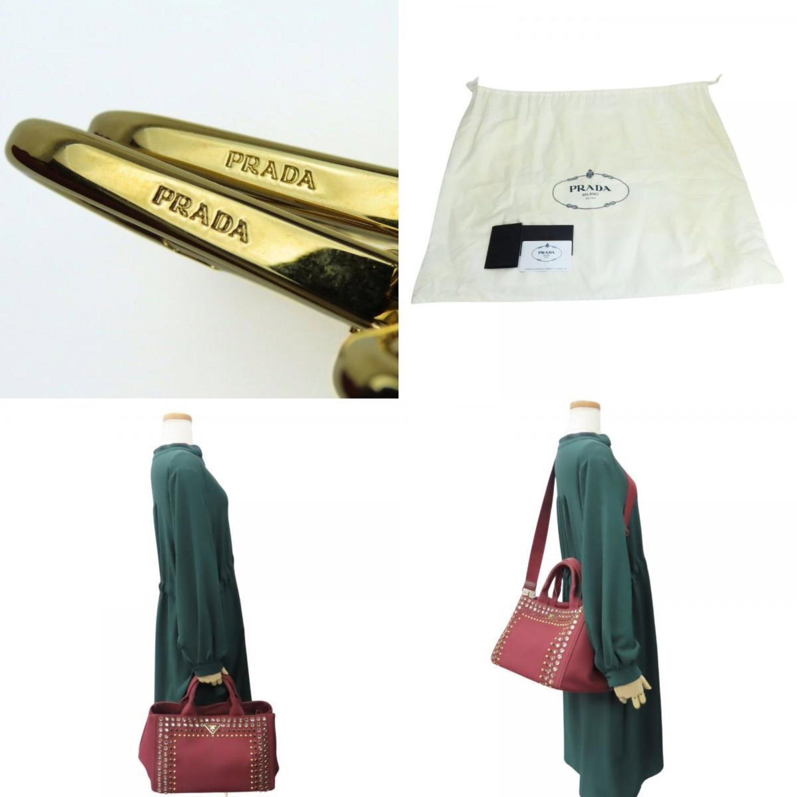 Canvas Prada Tote - 10