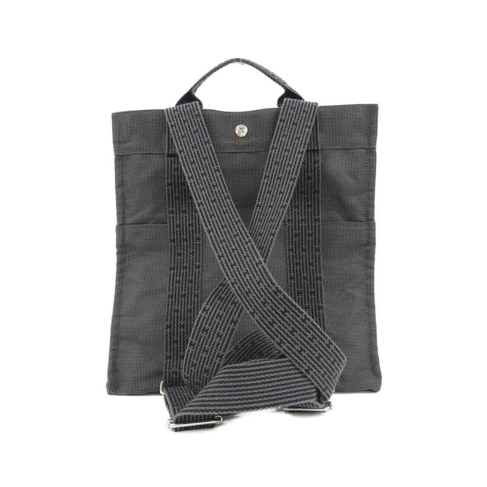 Hermes Canvas Backpack - 2
