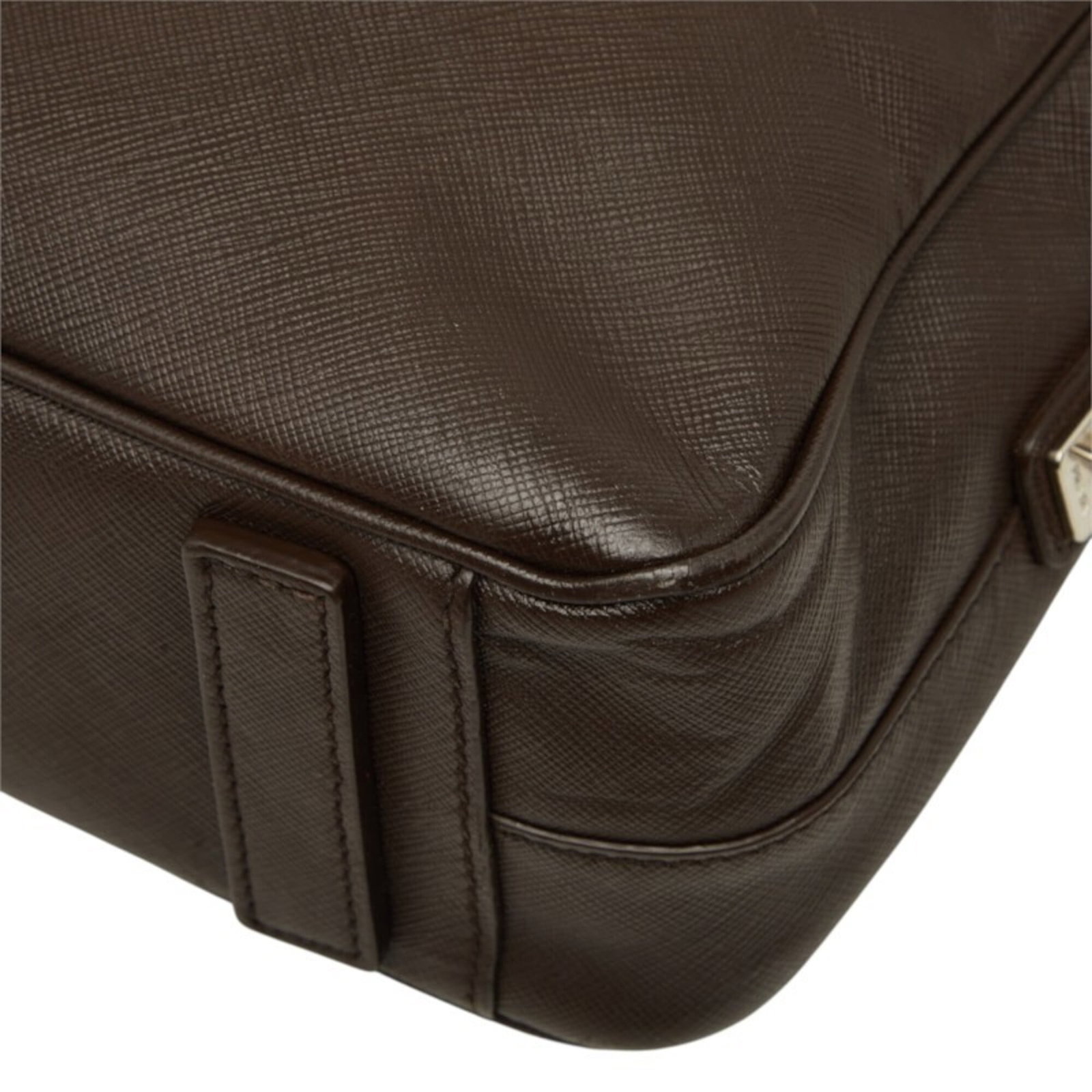Briefcase Prada Leather - 6