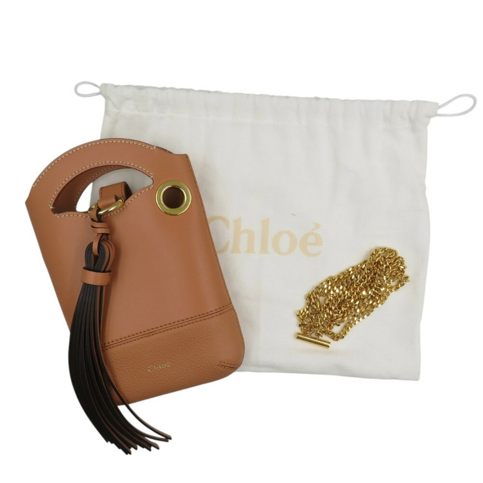 Chlo Pouch Leather - 4