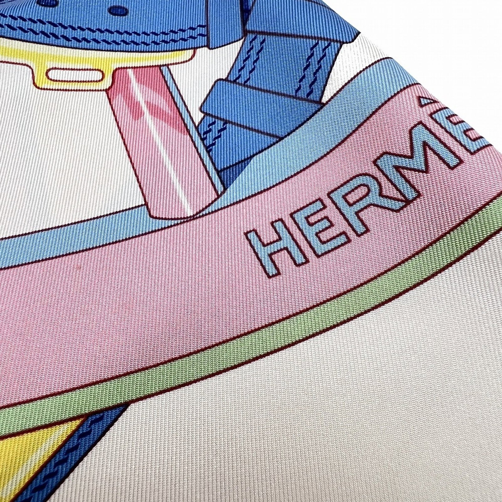 Silk Hermes Scarf - 5