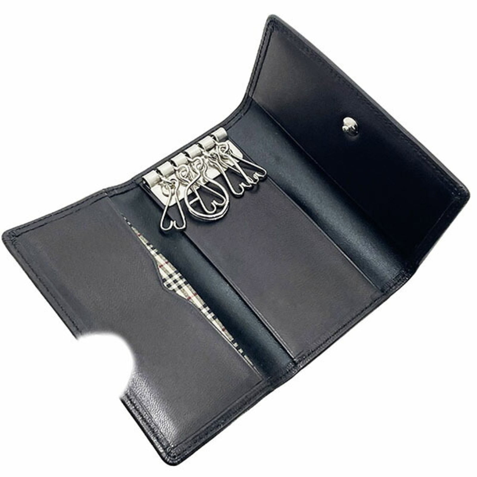 Keycase Leather Burberry - 7