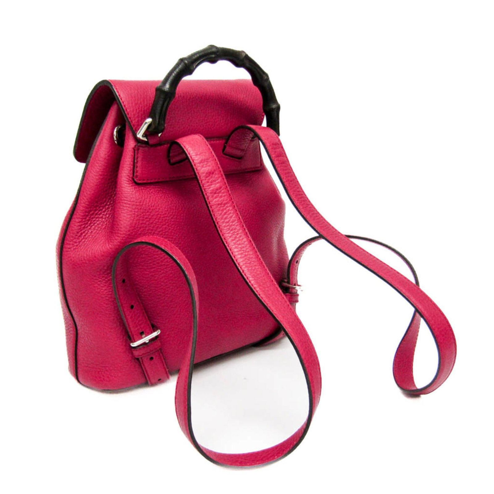 Backpack Leather Gucci Bamboo - 2