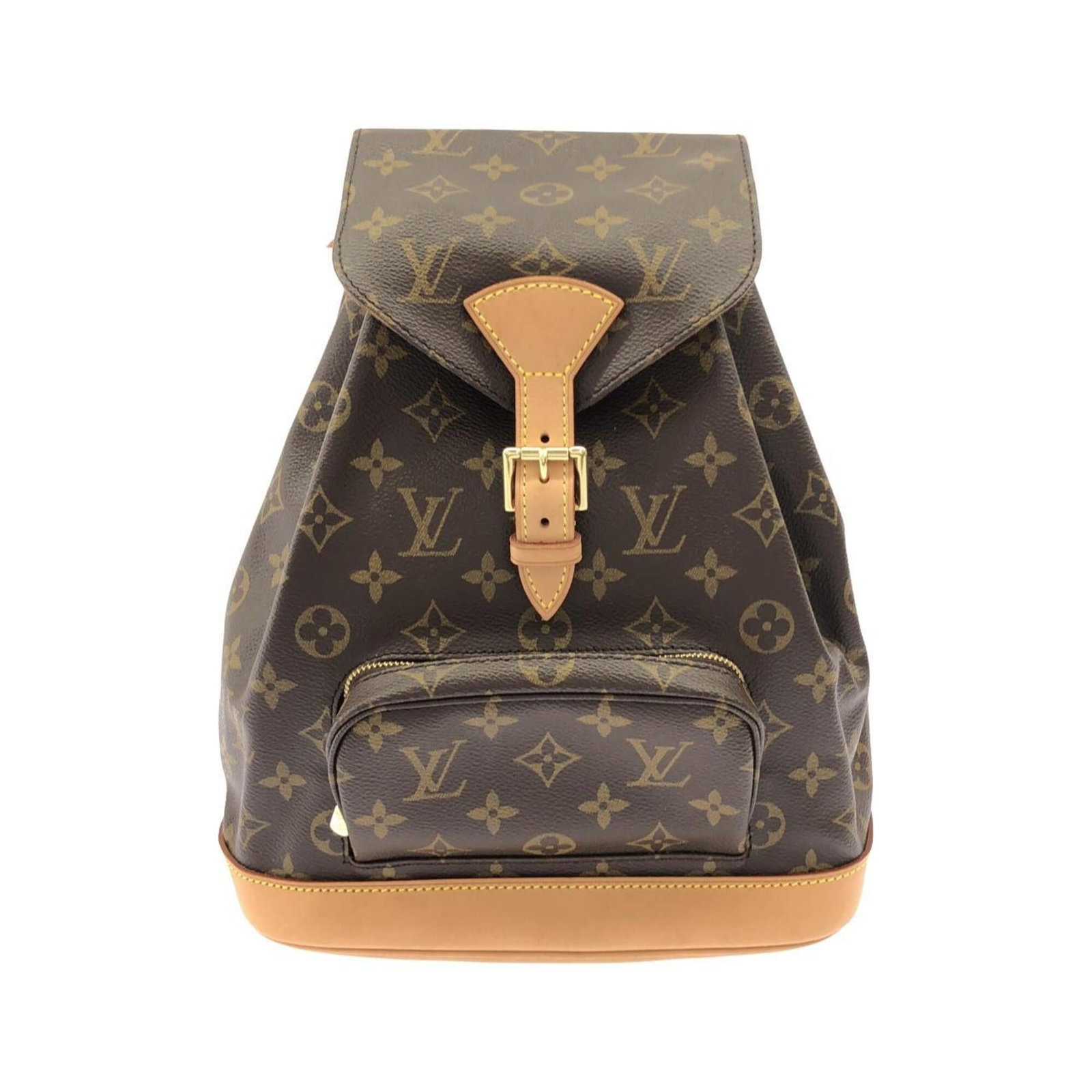 Backpack Coated Canvas Louis Vuitton: Backpack Coated Canvas Louis Vuitton Marron, Monogram Coated Canvas Louis Vuitton Backpack. This 31cm x 26cm x 12cm backpack features a unique coated canvas material and iconic Monogram pattern,