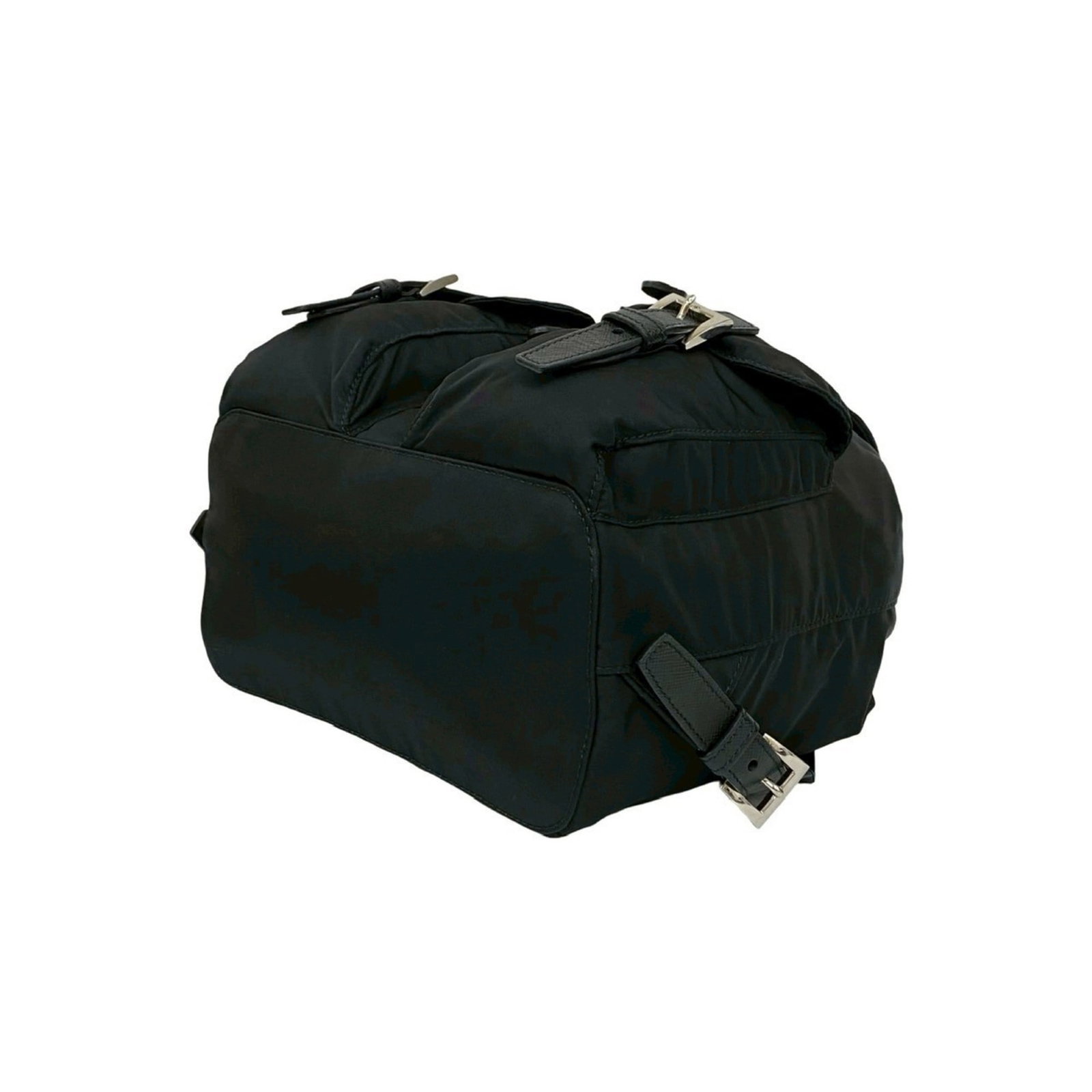 Backpack Nylon Leather Prada - 8