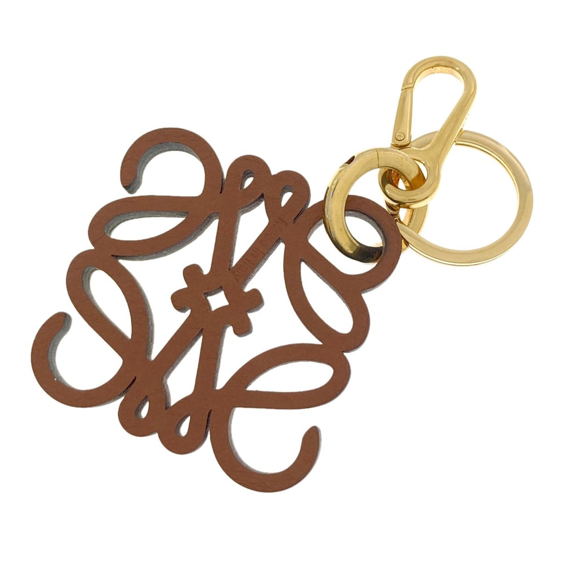 Key Ring Leather Anagram Loewe - 2