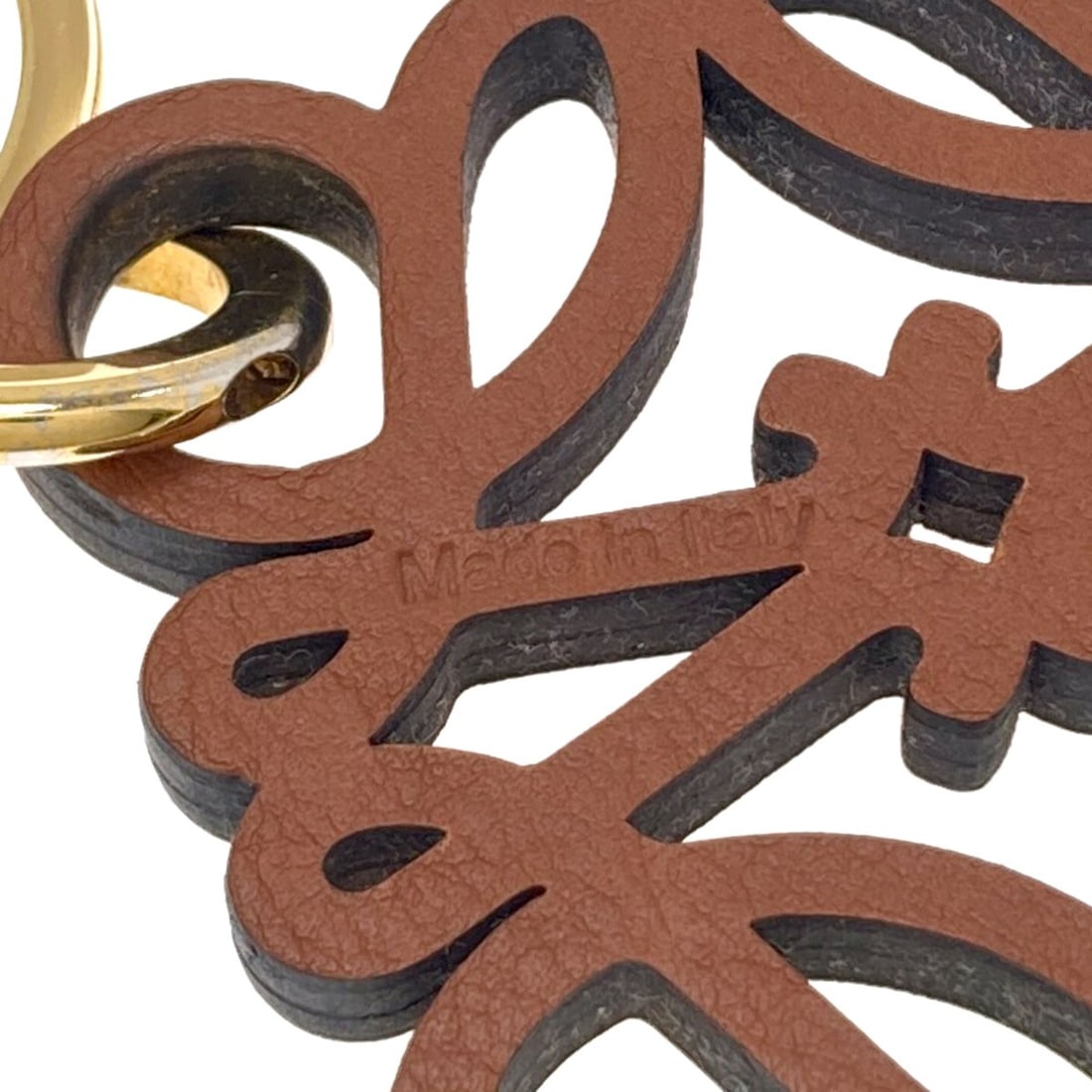 Key Ring Leather Anagram Loewe - 5