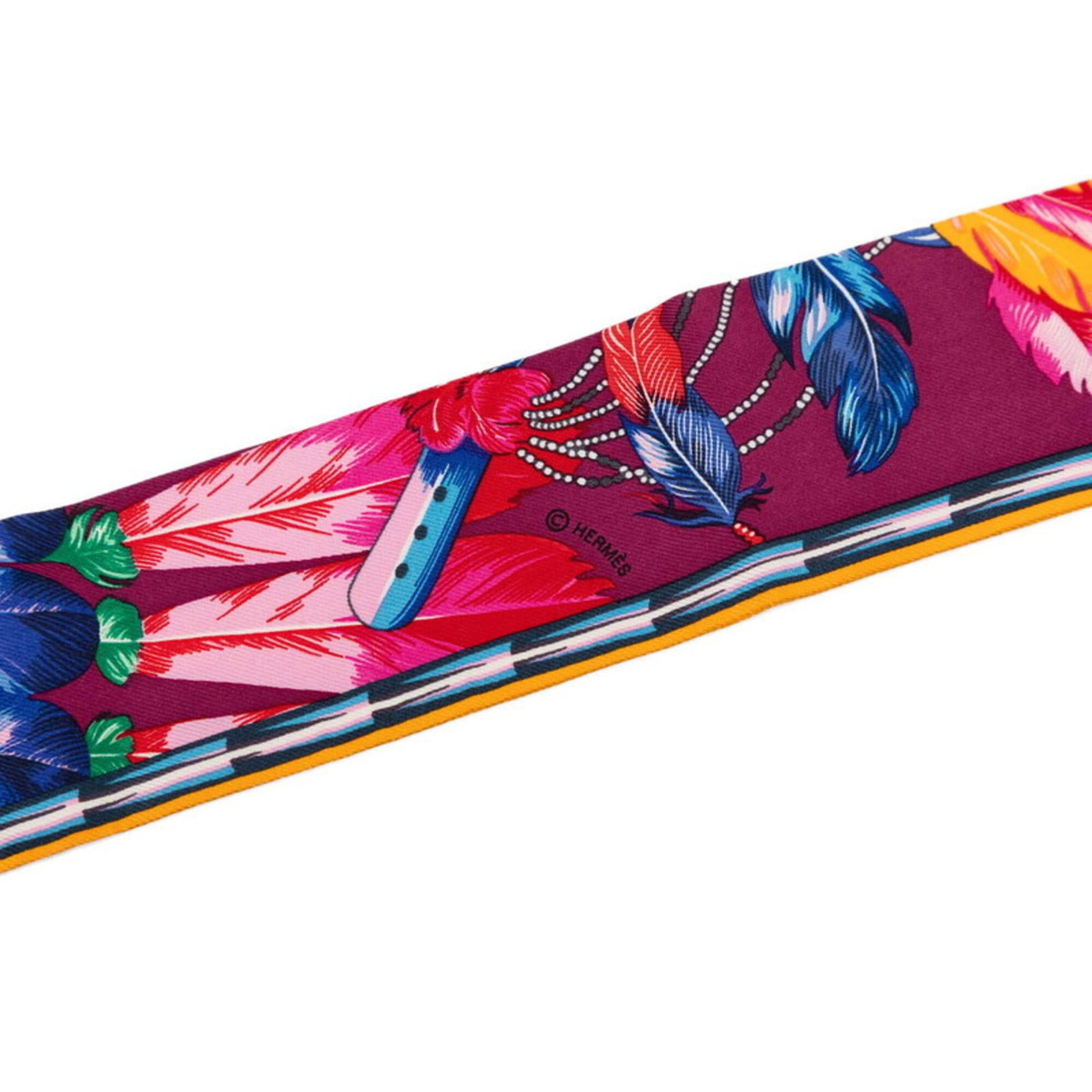 Silk Hermes Scarf - 3