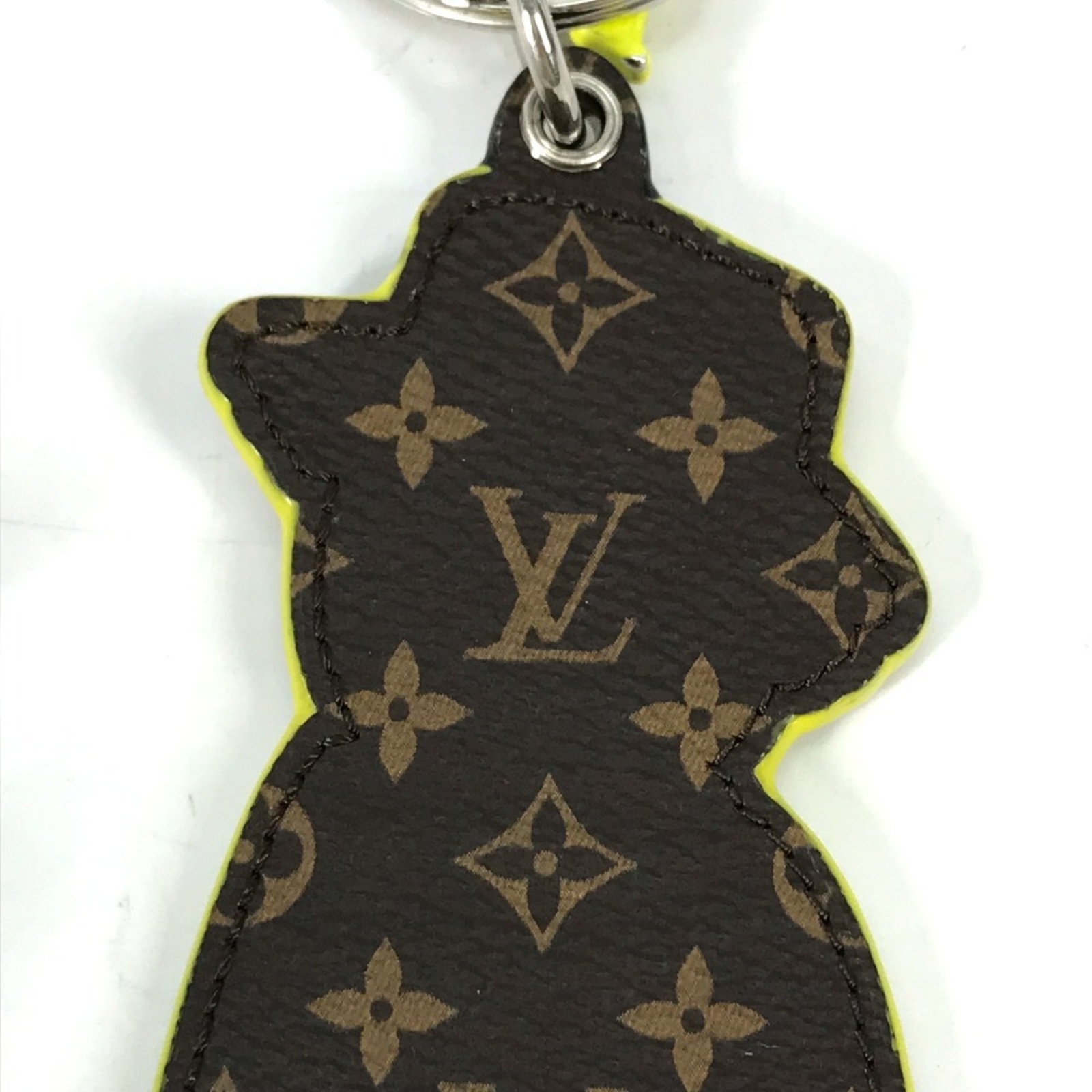 Leather Monogram Keyring Louis Vuitton - 7