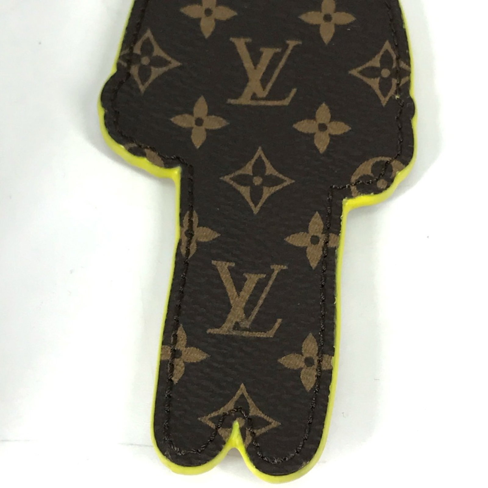 Leather Monogram Keyring Louis Vuitton - 8