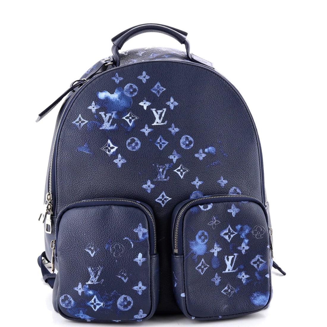 Multipocket Limited Edition Louis Vuitton Monogram Watercolor Backpack Ink (1 of 7)