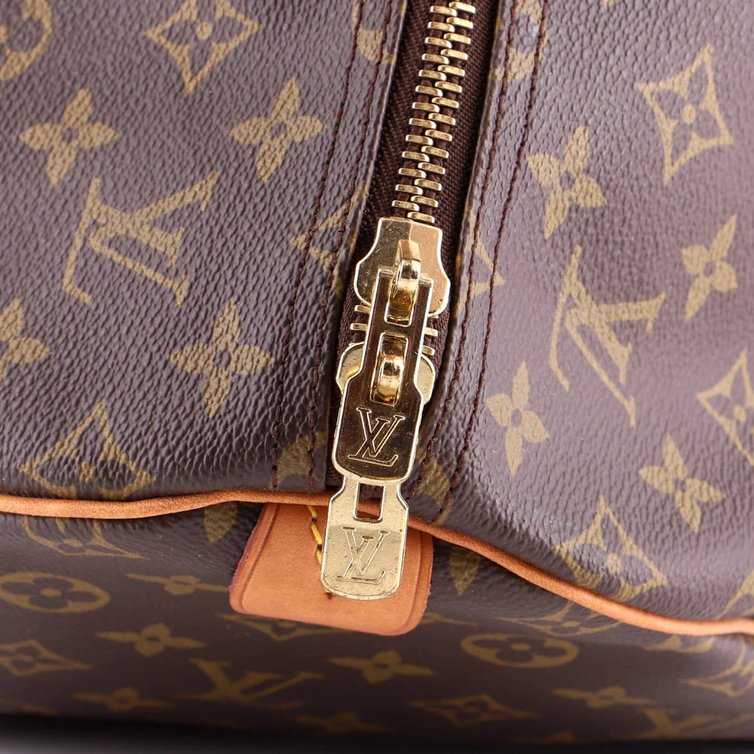 Vuitton Keepall Bag Monogram Canvas Louis - 8