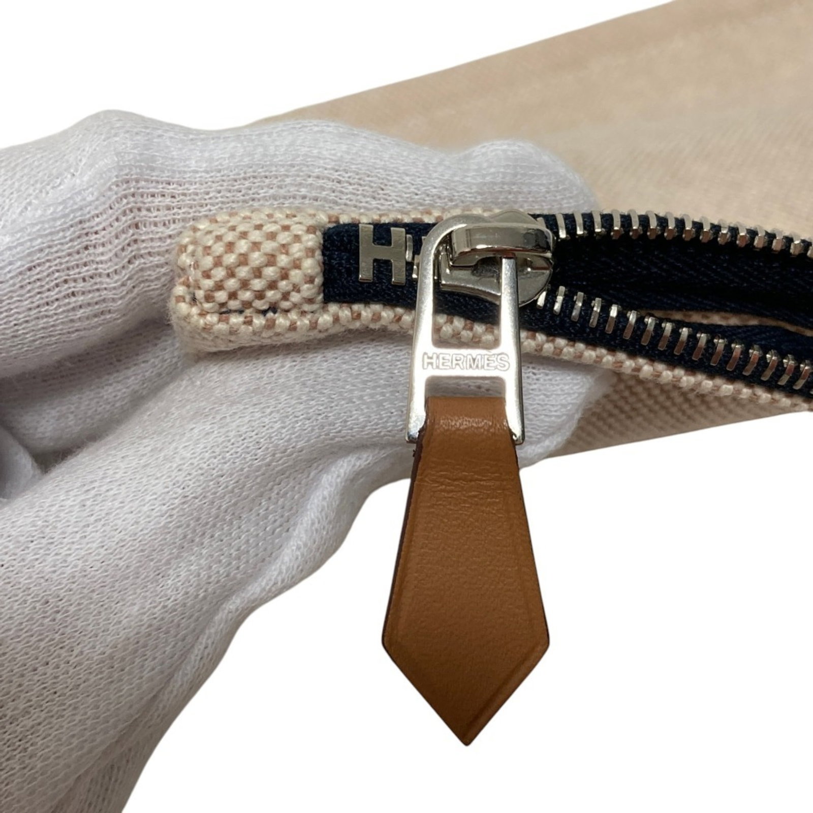Pouch Canvas Hermes - 6