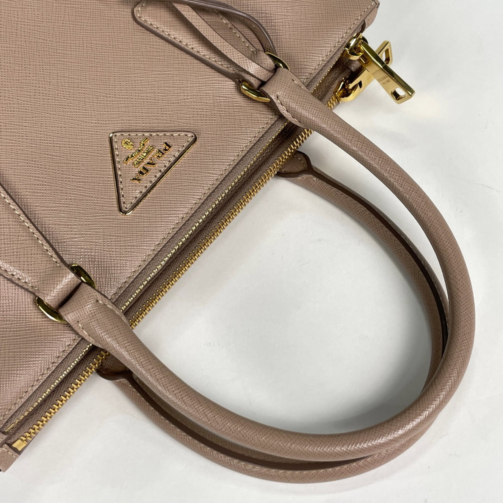 Handbag Leather Prada - 4