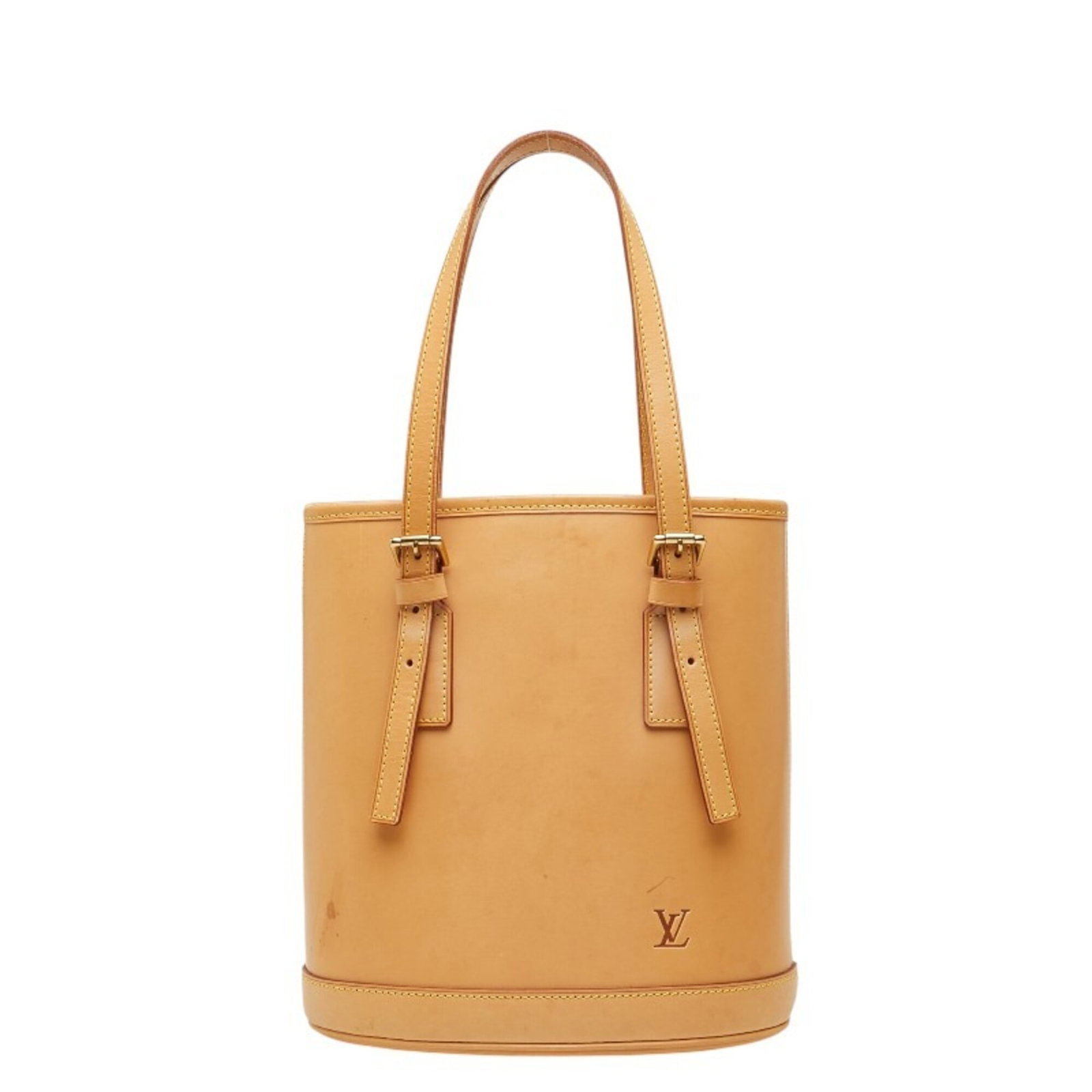Handbag Leather Louis Vuitton: Handbag Leather Louis Vuitton This Louis Vuitton handbag is crafted from high-quality leather, featuring a classic design with clean lines and a timeless aesthetic. Measuring 25cm x 22.5cm x 15cm, it