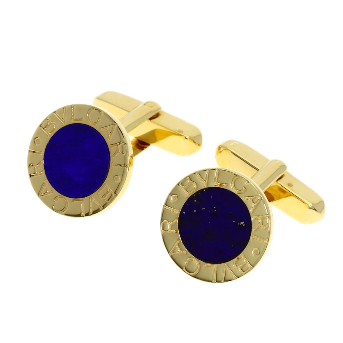 Lapis Lazuli Azure Stone Cuffs K18 Yellow Gold: Lapis Lazuli Azure Stone Cuffs K18 Yellow Gold K18 Yellow Gold cuffs adorned with a vibrant Lapis Lazuli Azure Stone, showcasing the luxurious beauty of this precious metal. The open cuff design allow