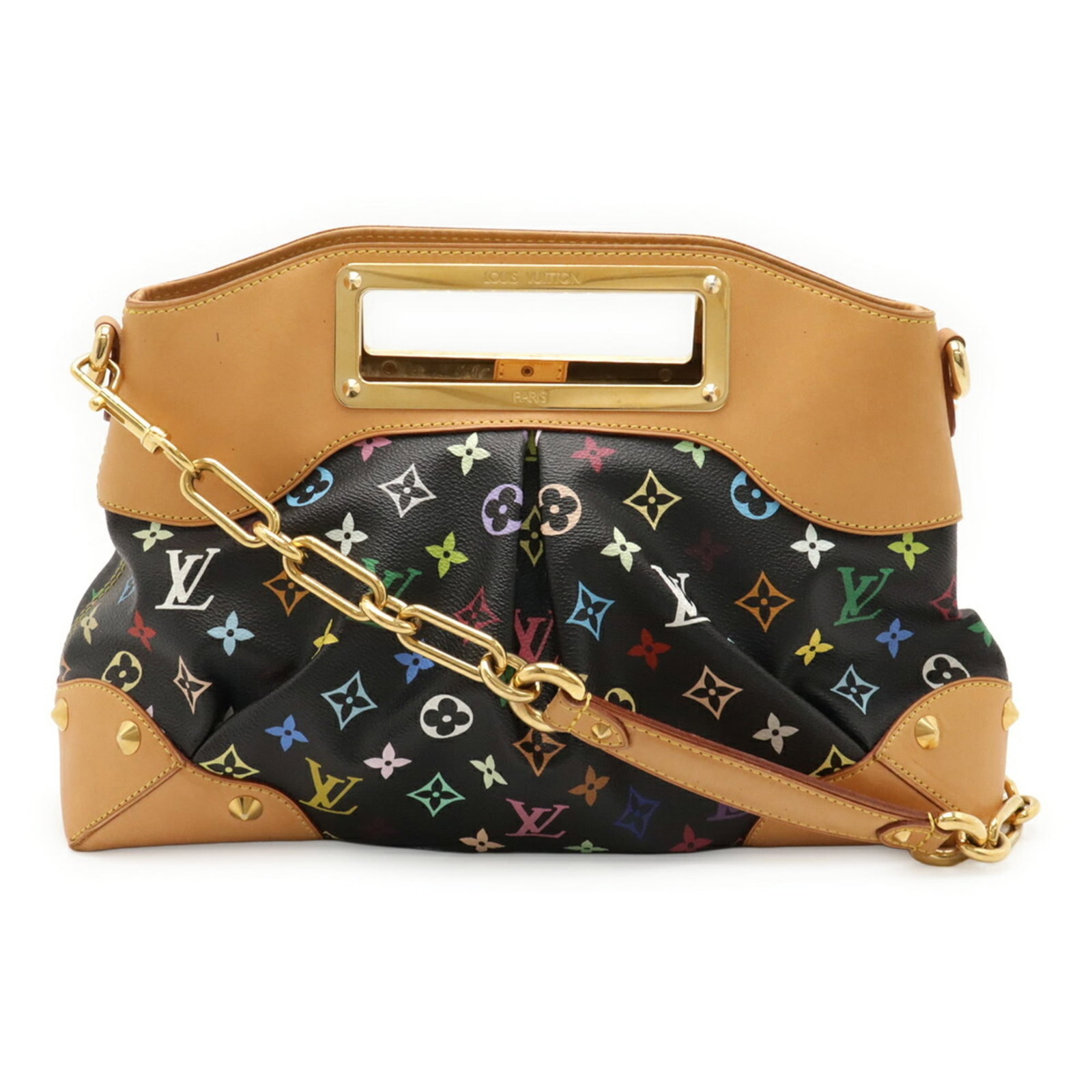Louis Vuitton Handbag Shoulder Bag Pvc: Louis Vuitton Handbag Shoulder Bag Pvc This Louis Vuitton handbag shoulder bag is made from high-quality PVC material and features a sleek, black design. Measuring 25cm x 36cm x 9cm, it provides a