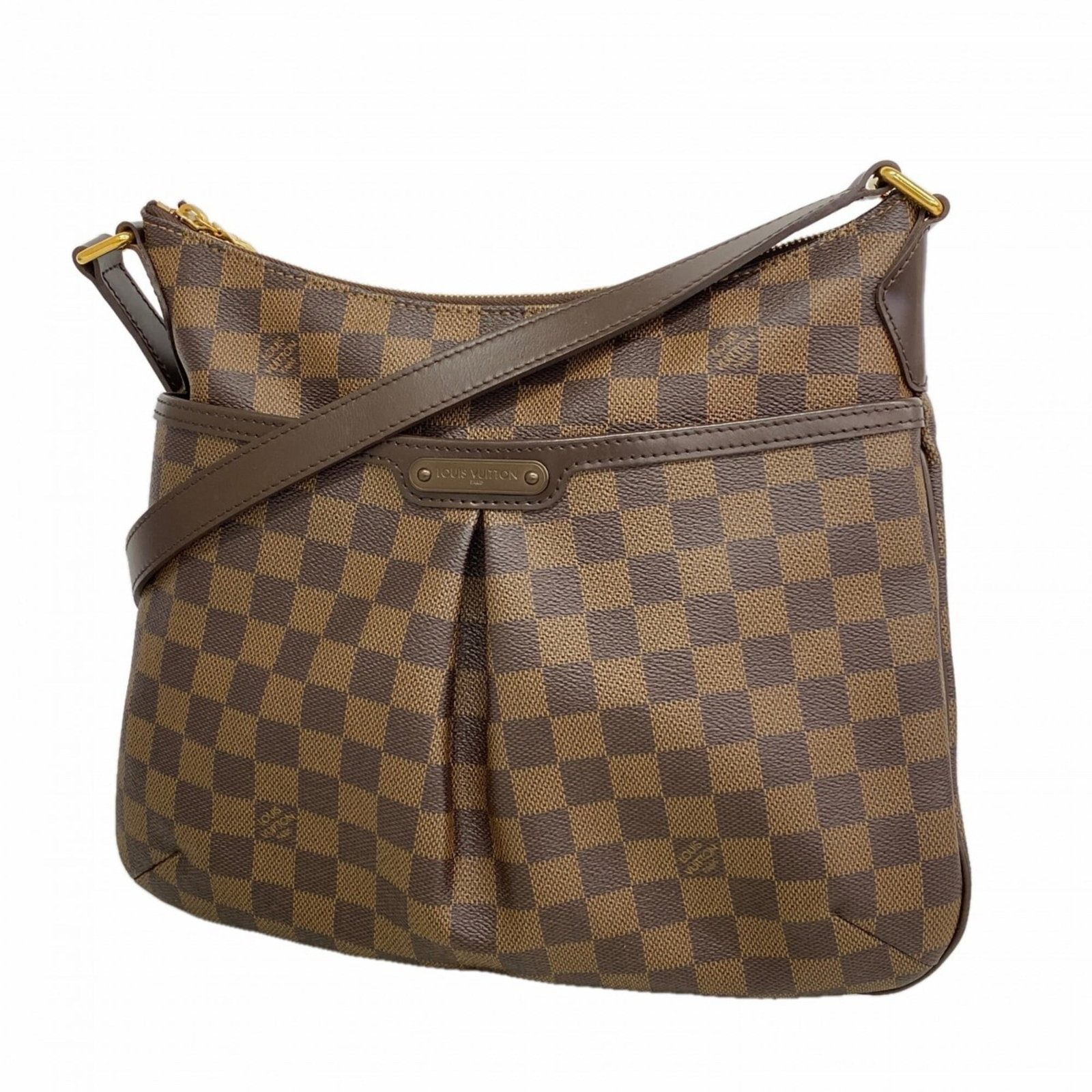 Shoulder Bag by Louis Vuitton: Shoulder Bag by Louis Vuitton Ebene leather shoulder bag with classic Louis Vuitton design, measuring 27cm x 32cm x 2.5cm. The timeless style and elegant proportions make it a versatile accessory for