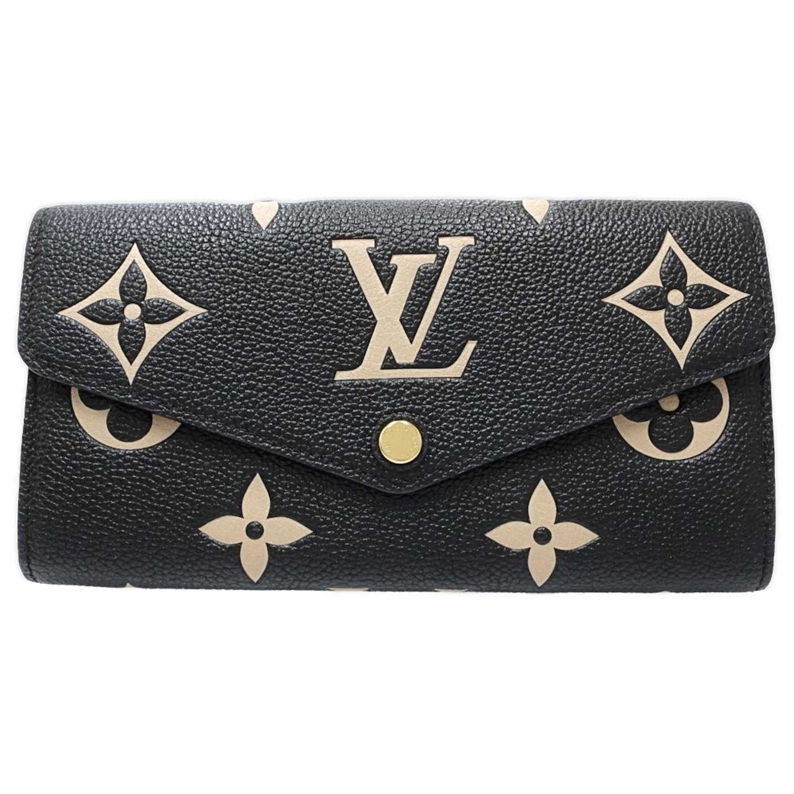 Bi Fold Monogram Empreinte Wallet Louis Vuitton: Bi Fold Monogram Empreinte Wallet Louis Vuitton Bi Fold Monogram Empreinte Wallet Louis Vuitton is a stylish and functional long wallet featuring the iconic Monogram Empreinte pattern. Made from