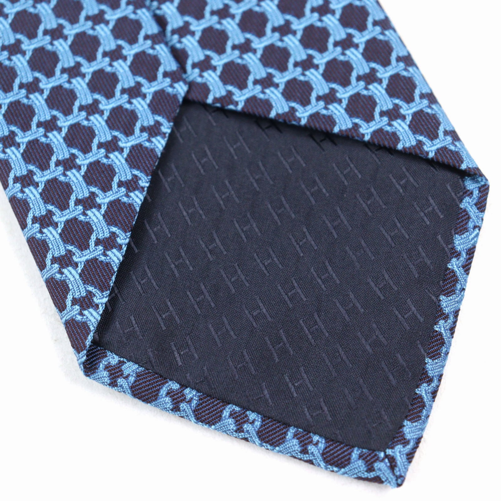 Silk Cravat Hermes - 6