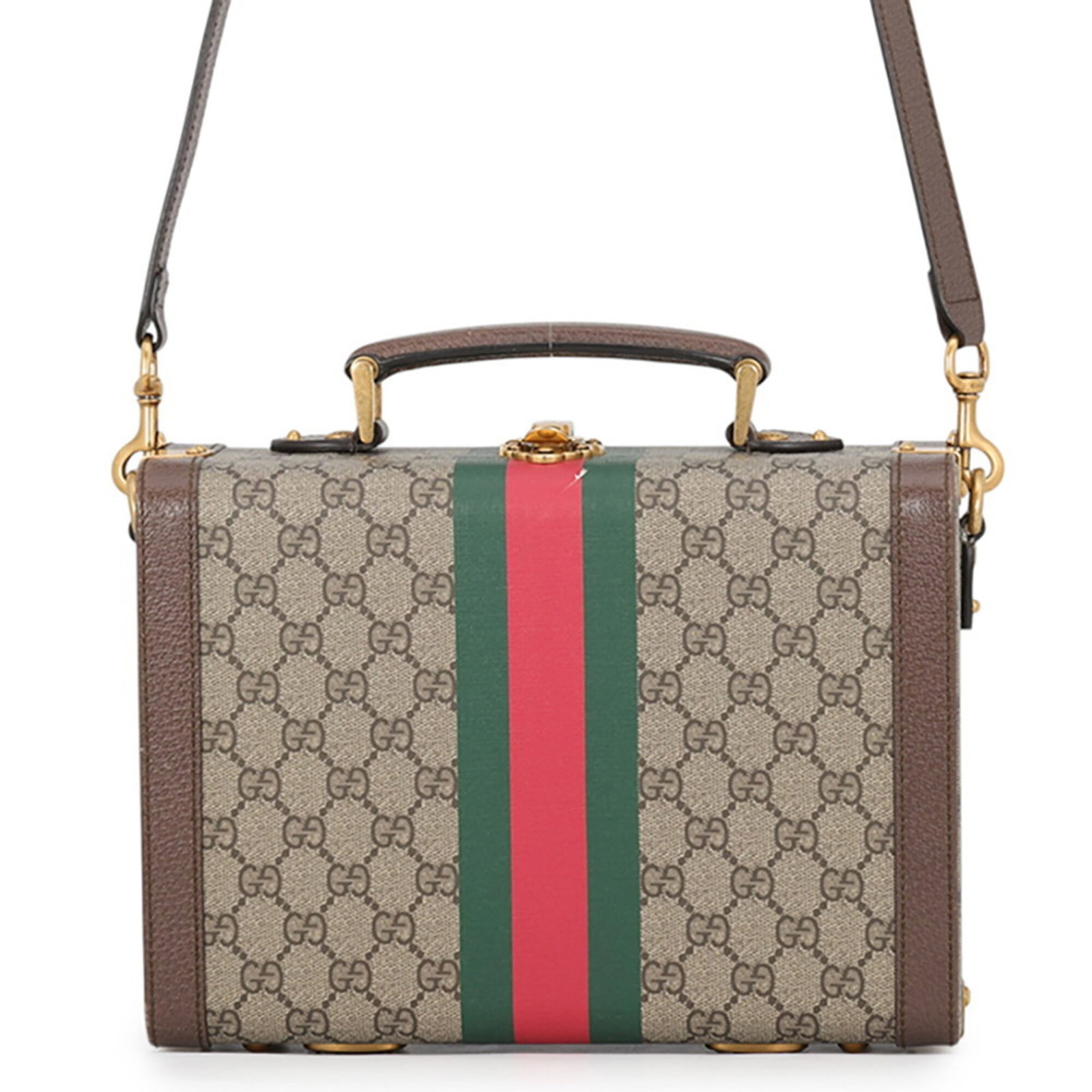 Gucci Supreme Leather Handbag Shoulder Bag: Gucci Supreme Leather Handbag Shoulder Bag Gucci Supreme Leather Handbag Shoulder Bag boasts a timeless design with its signature GG Supreme pattern, expertly crafted from high-quality leather. Measur