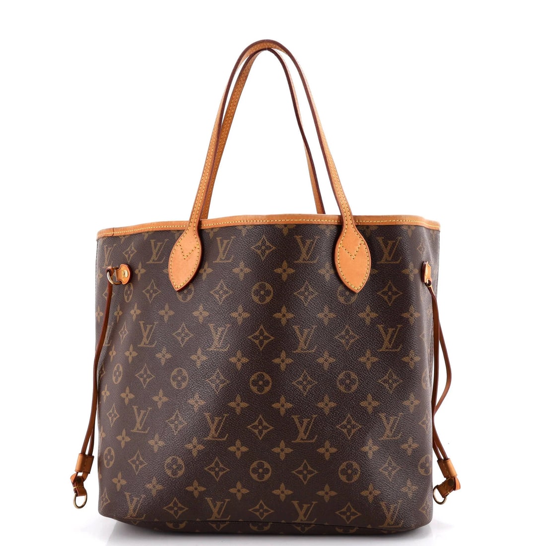 Canvas Monogram Neverfull MM Tote NM Louis Vuitton: Canvas Monogram Neverfull MM Tote NM Louis Vuitton Canvas Monogram Neverfull MM Tote NM Louis Vuitton - Brown MM Tote with Red Interior and Gold Hardware. This Louis Vuitton Neverfull MM Tote