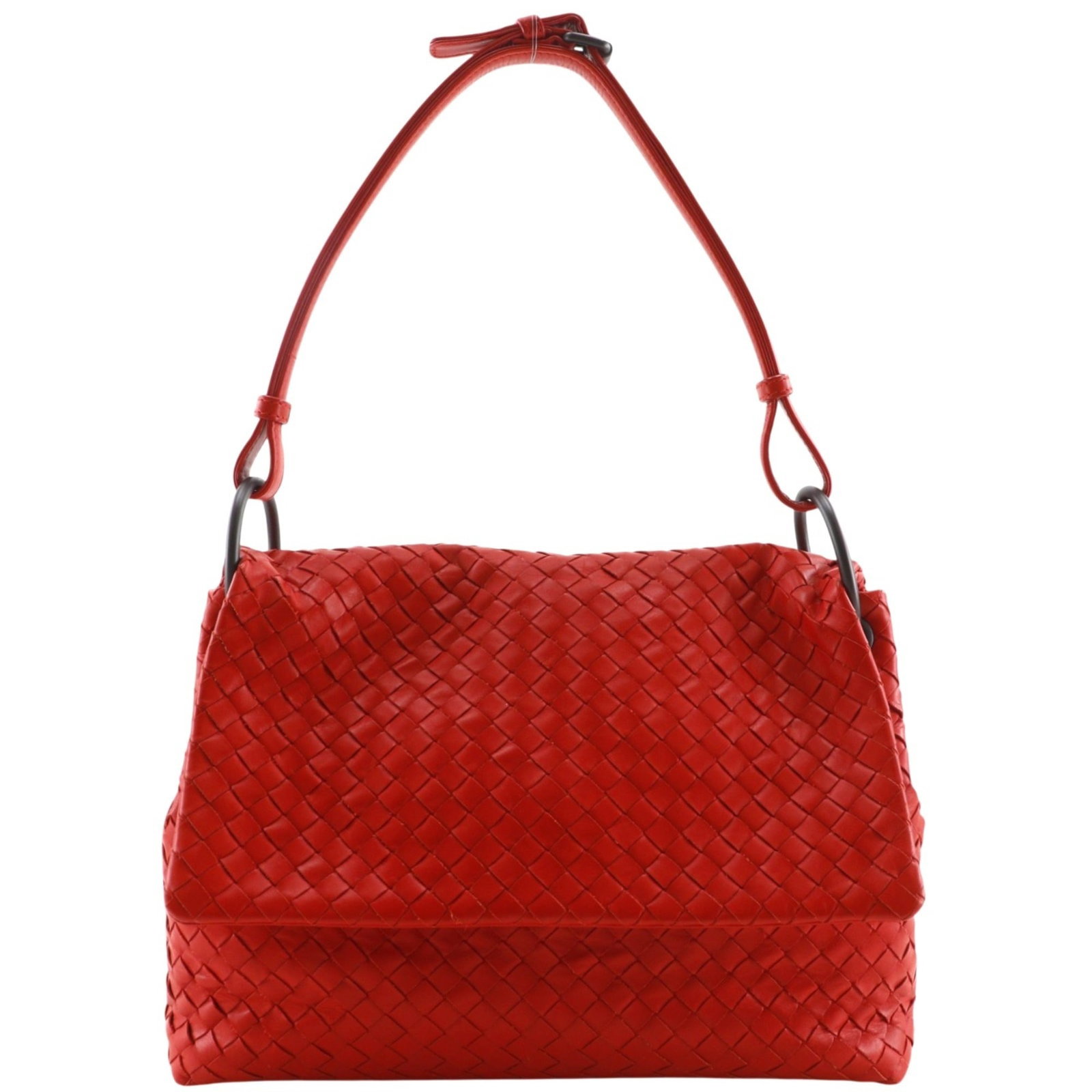 Intrecciato Bag Veneta Bottega: Intrecciato Bag Veneta Bottega Intrecciato Bag Veneta Bottega features a striking red color and open pocket, making it a stylish and functional accessory. Crafted from high-quality intrecciato materia