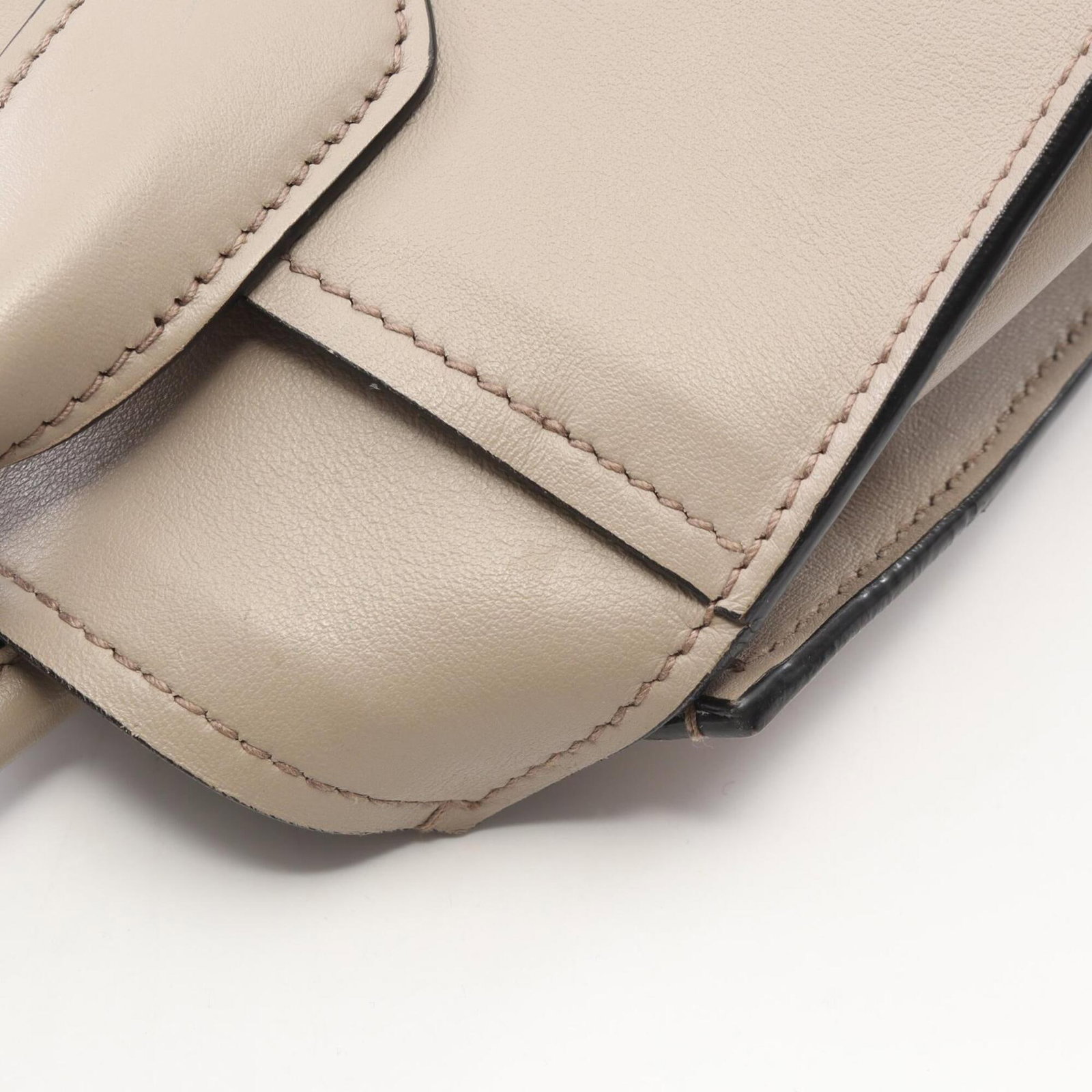 Handbag Leather Prada - 6