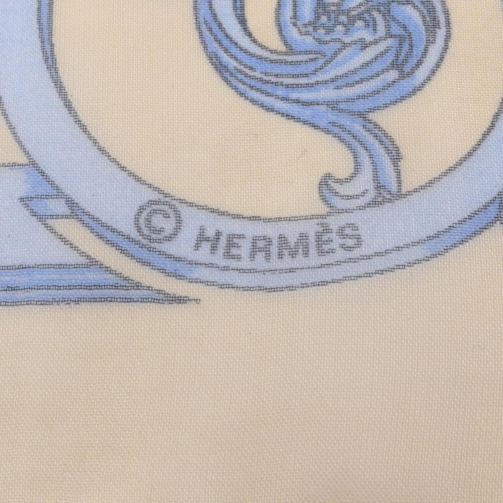 Silk Hermes Scarf - 2