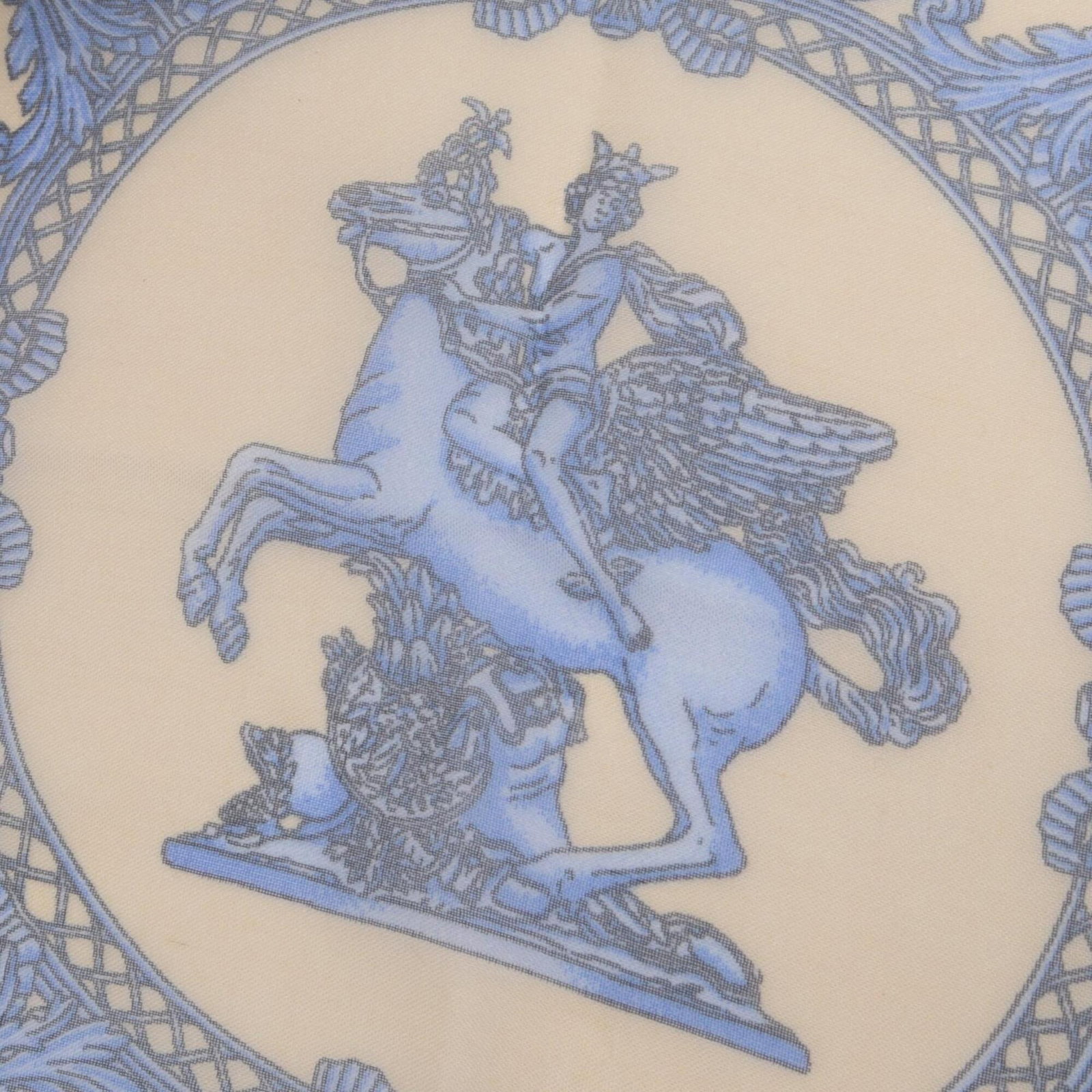 Silk Hermes Scarf - 4