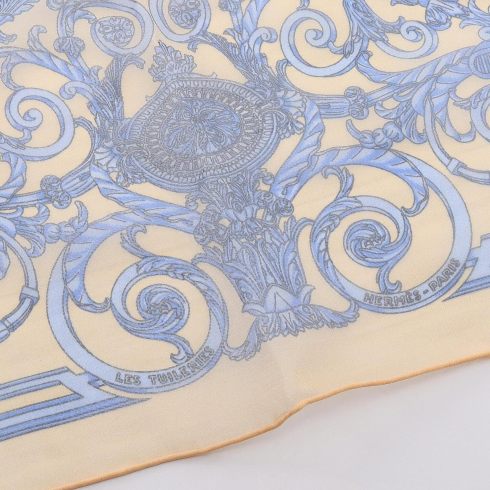 Silk Hermes Scarf - 5