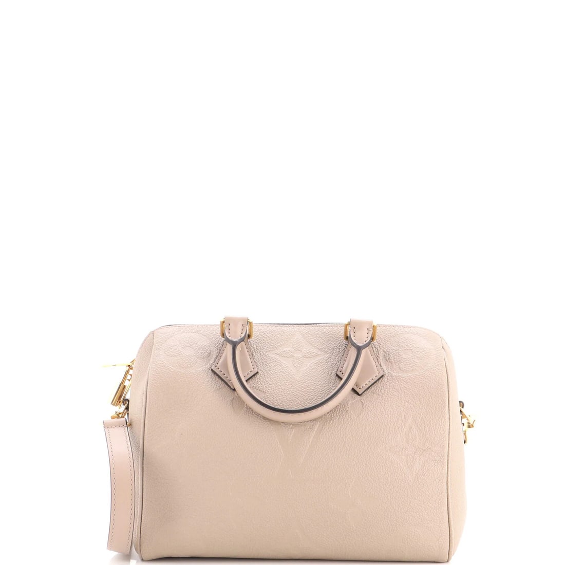 Speedy Monogram Bag Empreinte Louis Vuitton Giant 25: Speedy Monogram Bag Empreinte Louis Vuitton Giant 25 Speedy Monogram Bag Empreinte Louis Vuitton Giant 25 - A Timeless Neutral ClassicThis Louis Vuitton Speedy Bandouliere Bag features a neutral