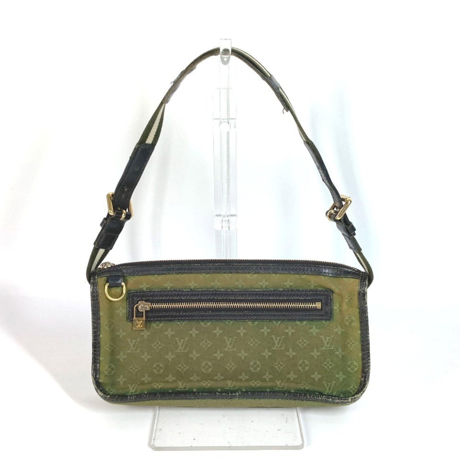 Shoulder Bag Monogram Louis Vuitton Mini: Shoulder Bag Monogram Louis Vuitton Mini Monogram Mini Louis Vuitton Shoulder Bag. This mini shoulder bag features the iconic Monogram pattern in a unique combination of Monogram and TST Khaki colors.