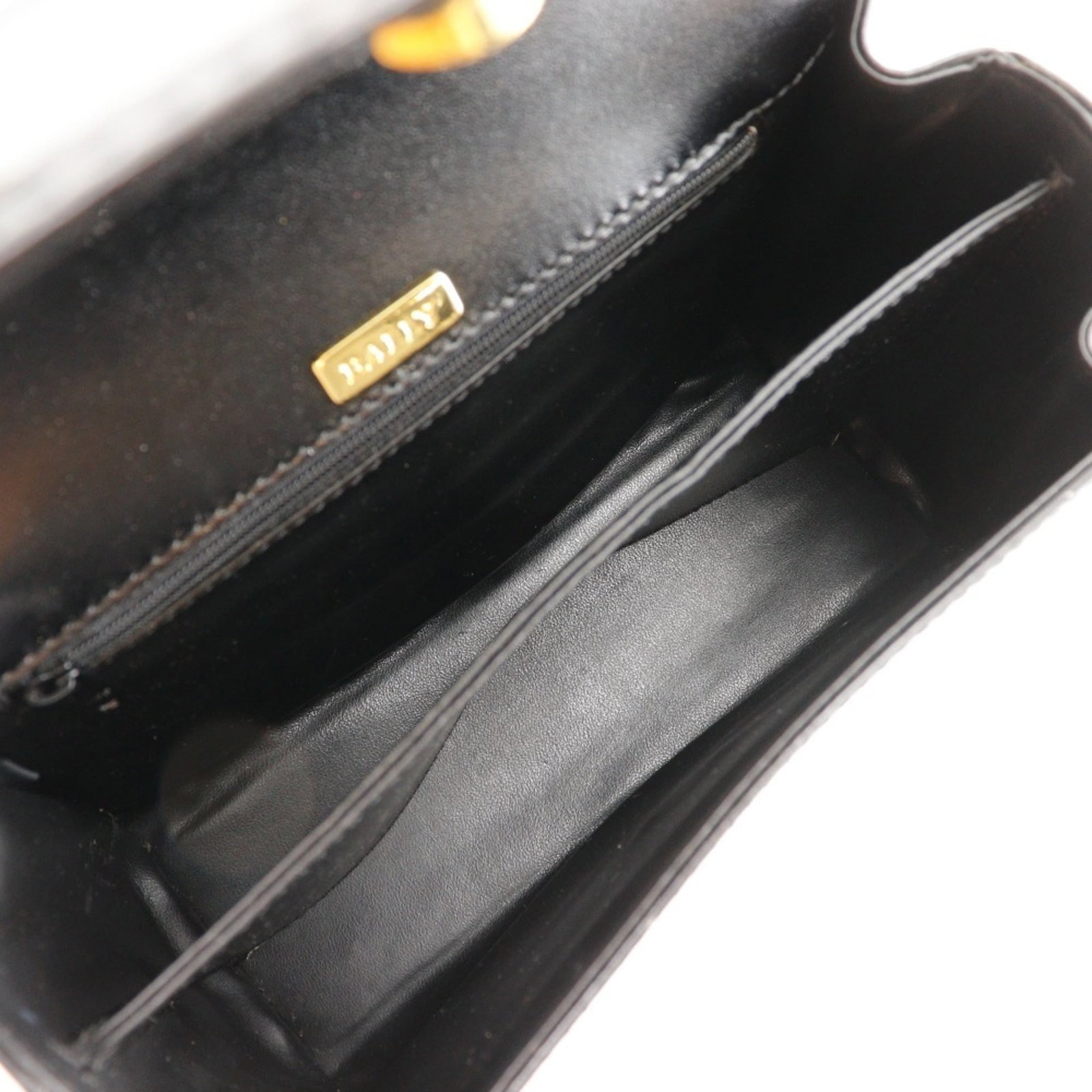 Handbag Leather Bally - 6