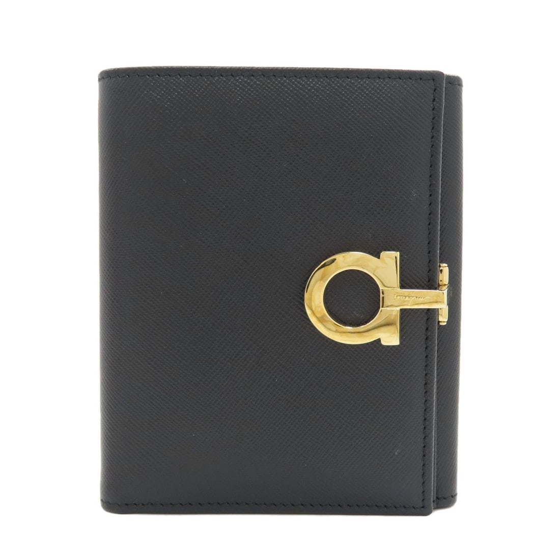 Ferragamo Salvatore Gancinihardware Wallet Leather Bifold With Coin Pocket (1 of 13)