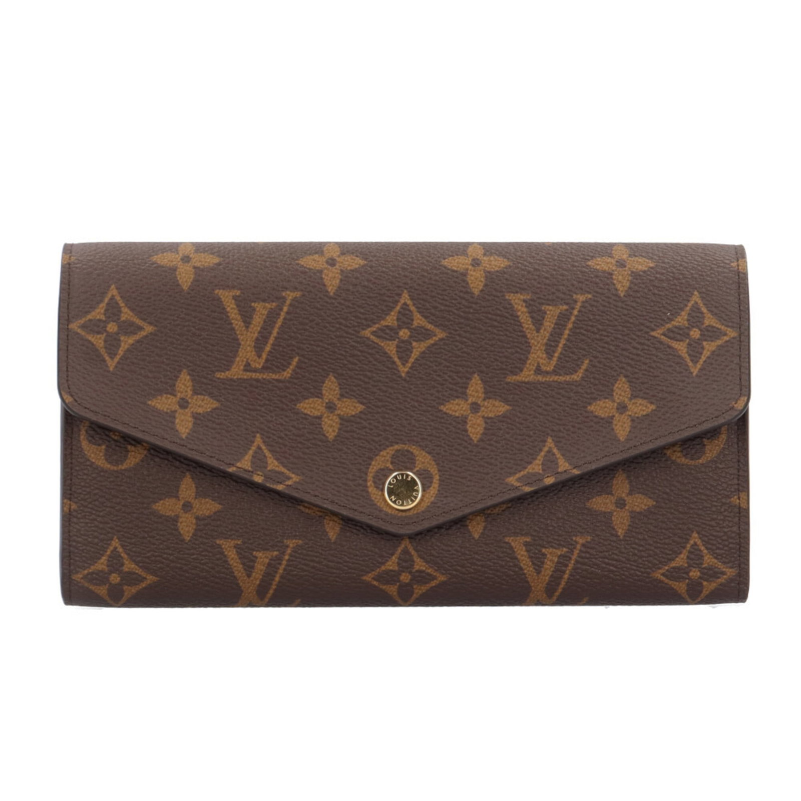 Louis Vuitton Long Wallet (Bi-Fold) Monogram: Louis Vuitton Long Wallet (Bi-Fold) Monogram The Louis Vuitton Long Wallet (Bi-Fold) Monogram is a classic, handmade piece from France, featuring the iconic Monogram pattern in brown. Made with attent