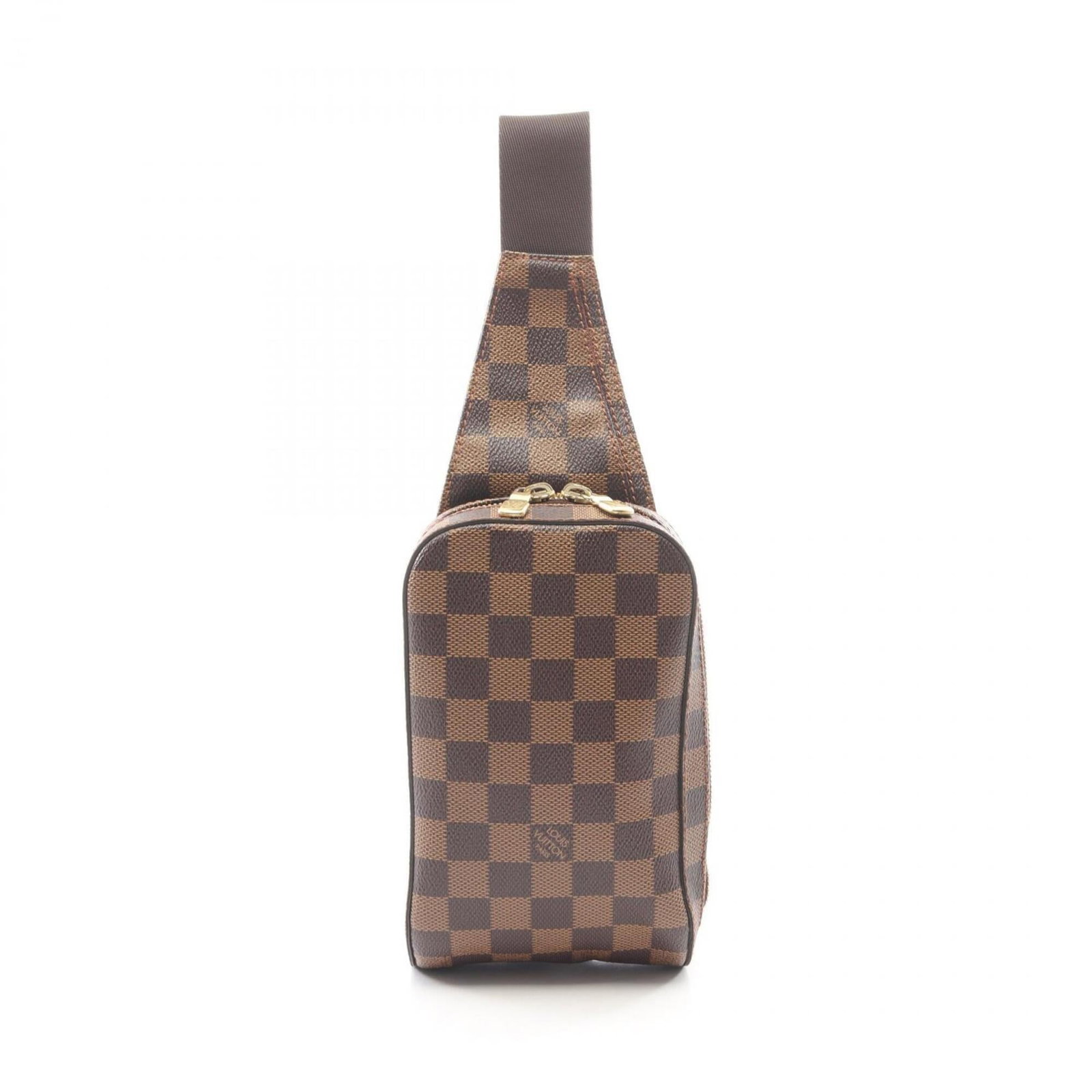 Canvas Coated Sling Bag Pack Fanny Vuitton Louis: Canvas Coated Sling Bag Pack Fanny Vuitton Louis Item Specifics: Brand: Louis Vuitton MPN: N51994 Type: Fanny pack, Sling bag Material: Coated canvas Color: Brown Gender: Men,Women Size (HxWxD): 19cm