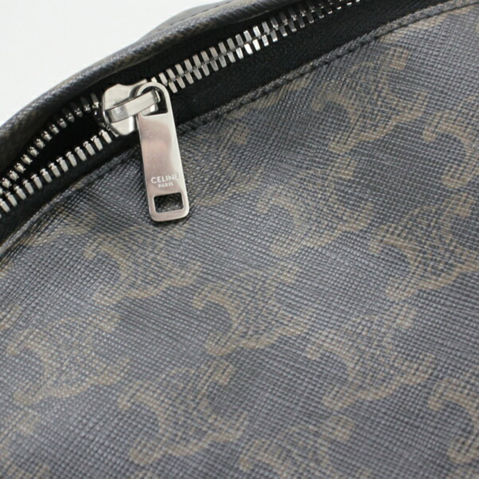Canvas Leather Backpack Celine - 11