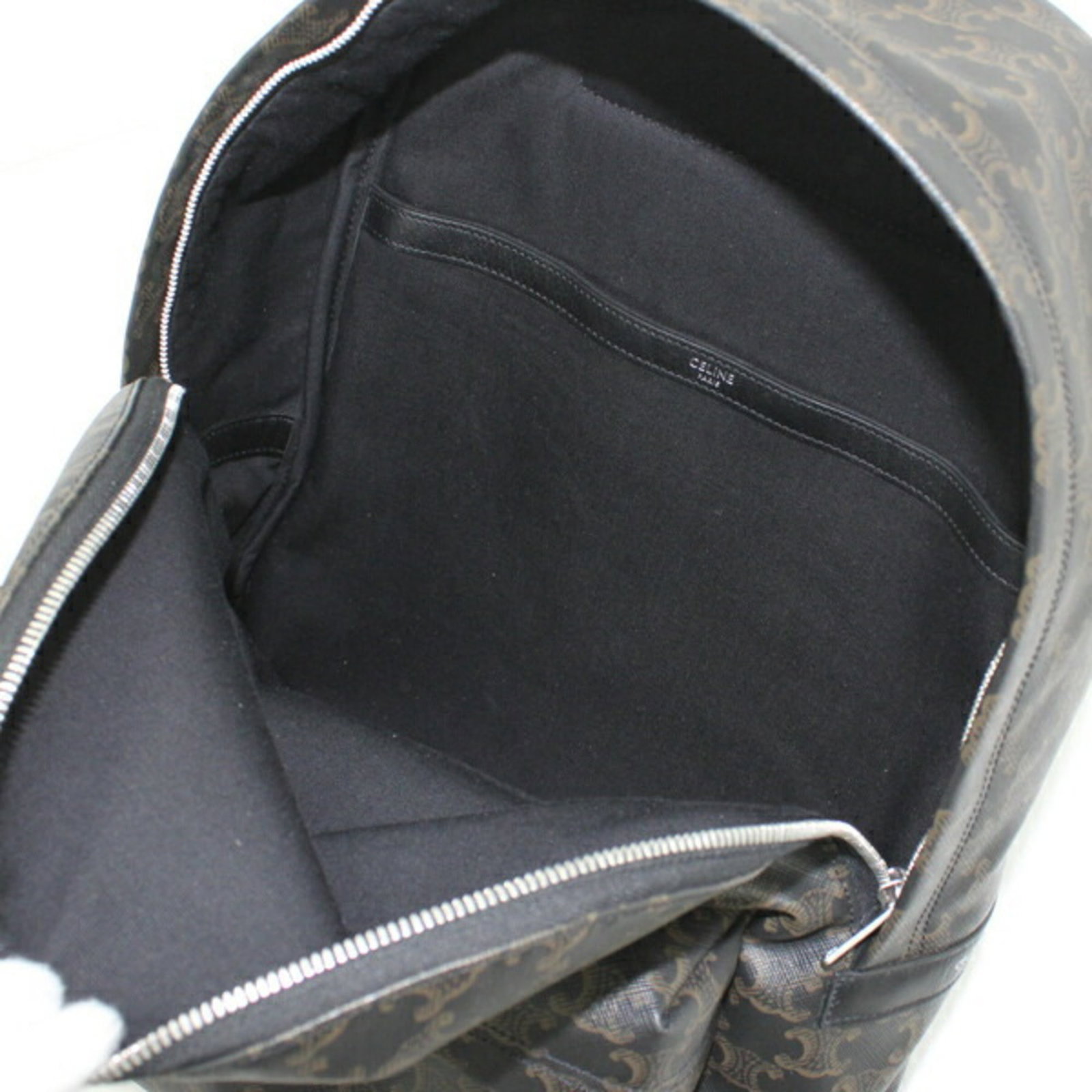 Canvas Leather Backpack Celine - 14