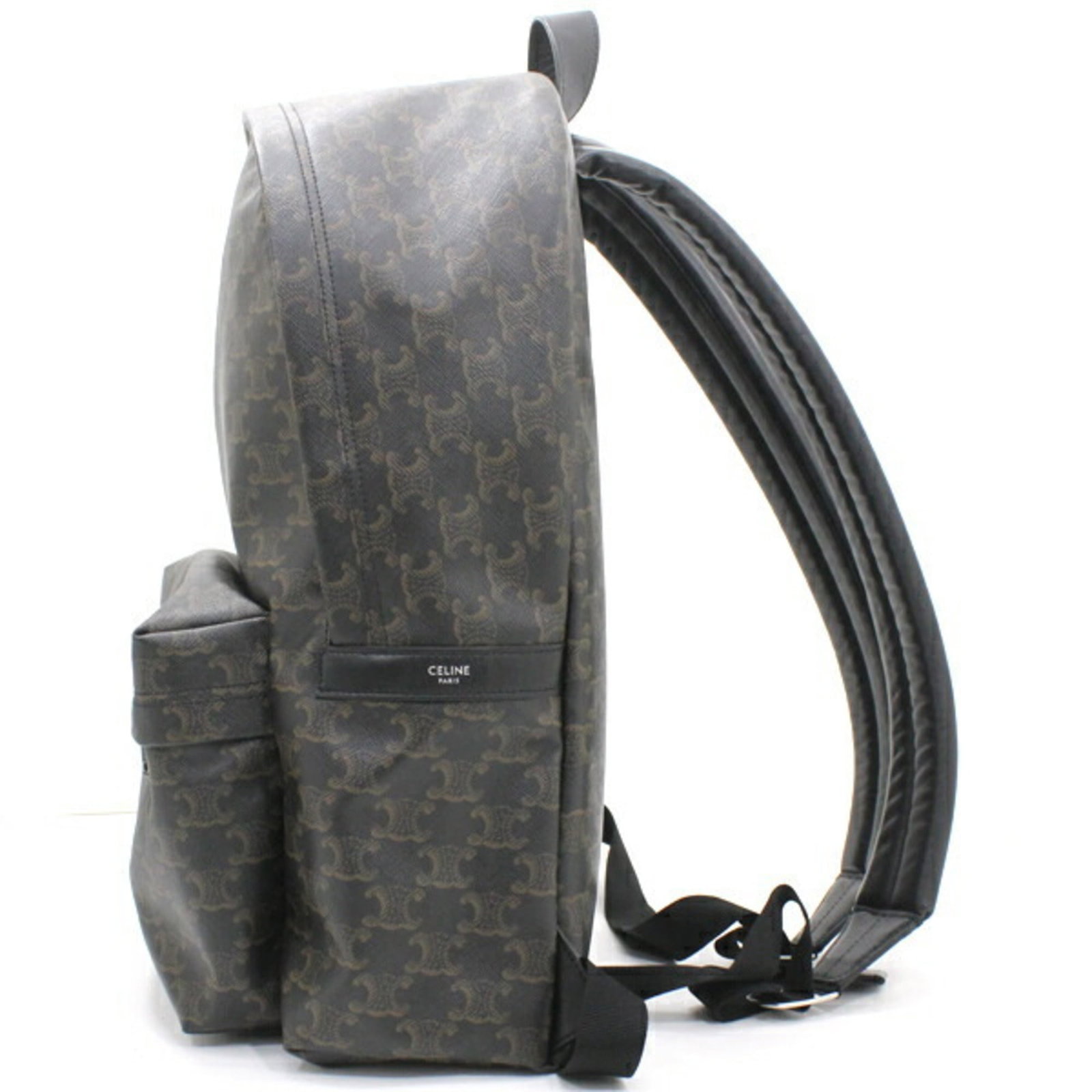 Canvas Leather Backpack Celine - 3