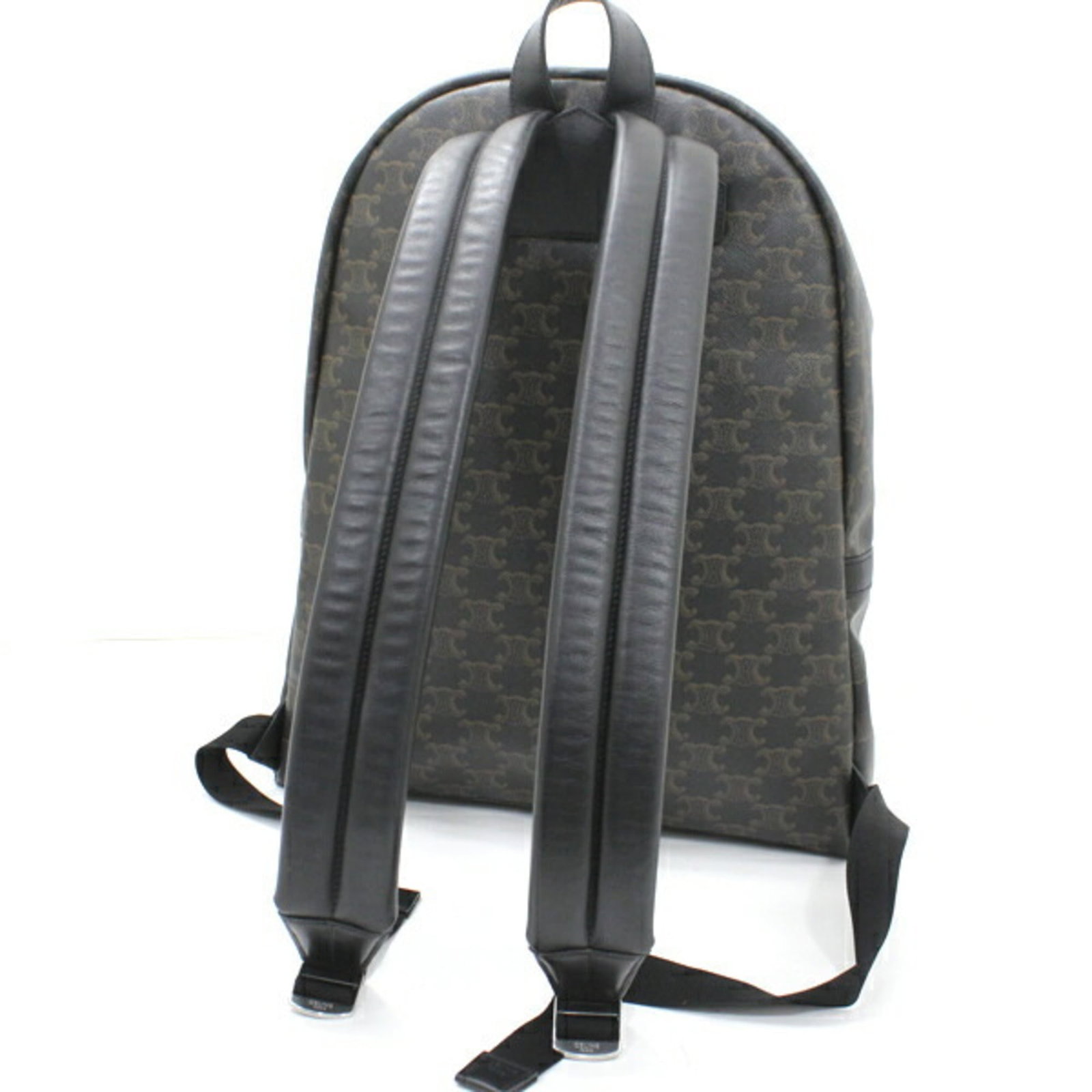 Canvas Leather Backpack Celine - 6